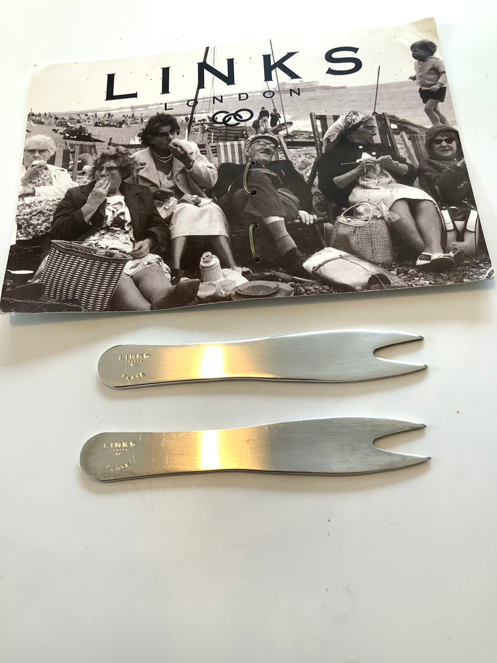 Links of London Silver Fish Chip Forks