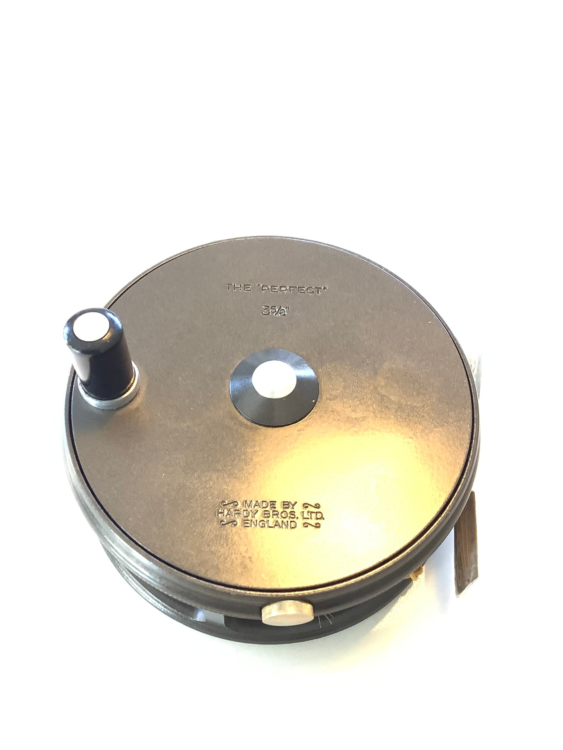 Rare HARDY Bros LEFT Hand PERFECT 3 5/8” Fly Reel