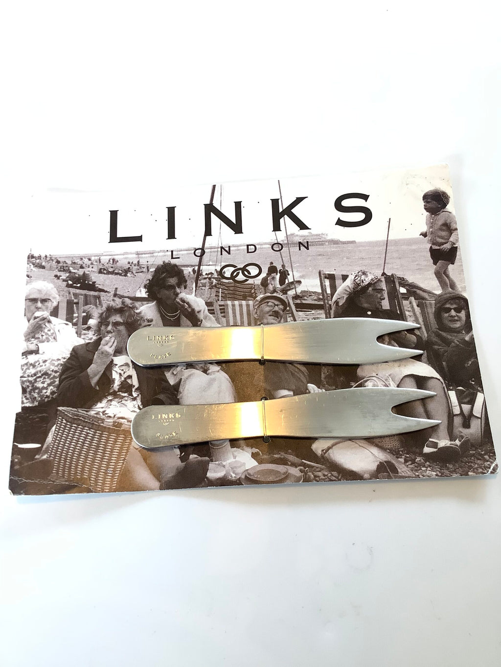 Links of London Silver Fish Chip Forks