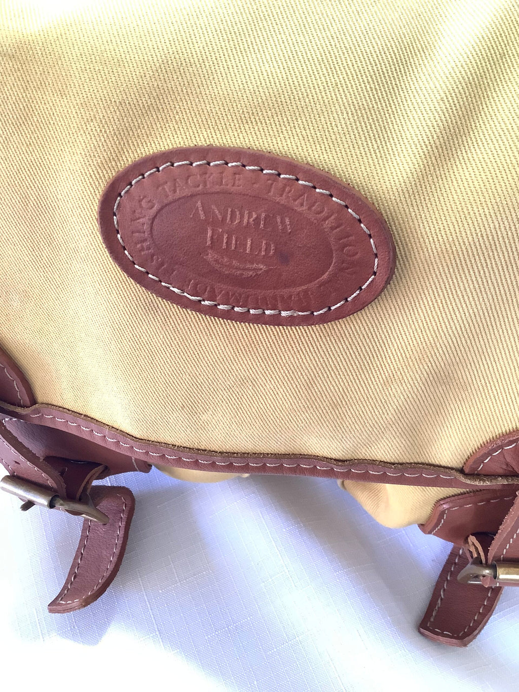 Rare ANDREW FIELD Fishermans Traditional Bag/Holdall