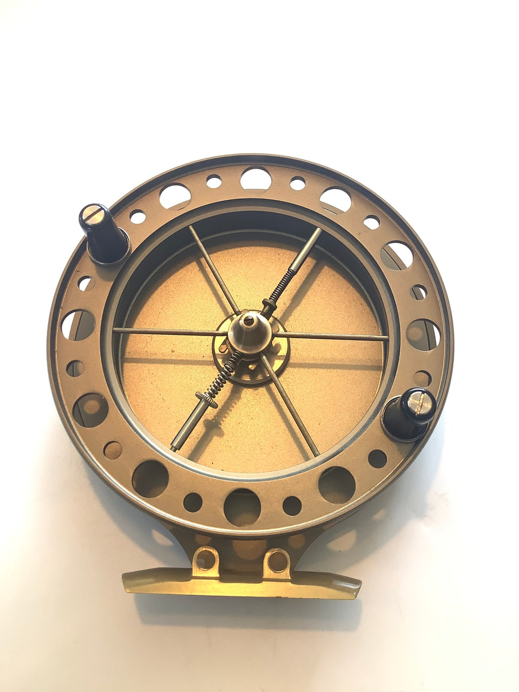 Mint unused J.W Young Purist 2040 Centrepin Reel Made in 1995