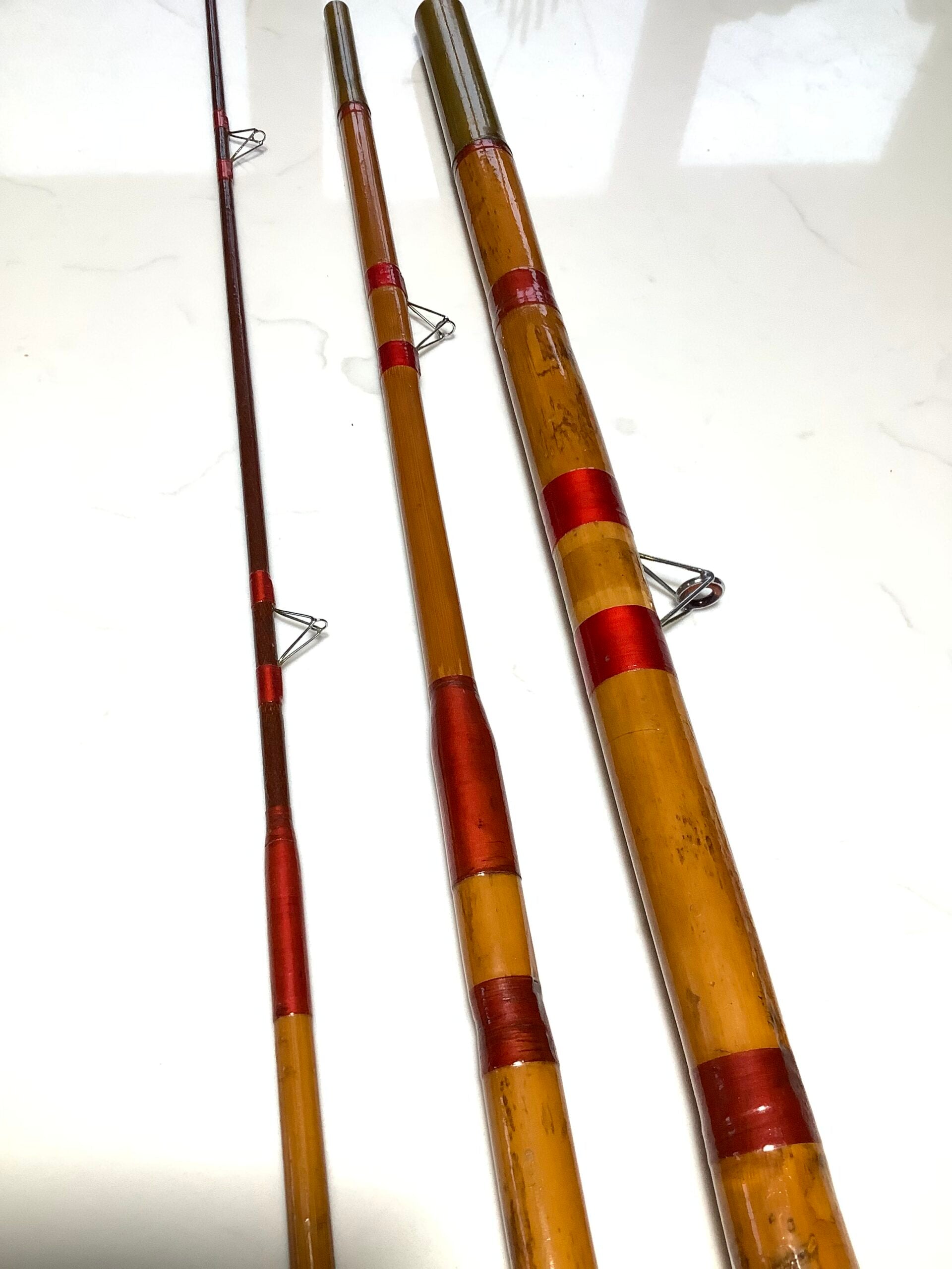Scarce OGDEN SMITH’S 14 ft Float Rod