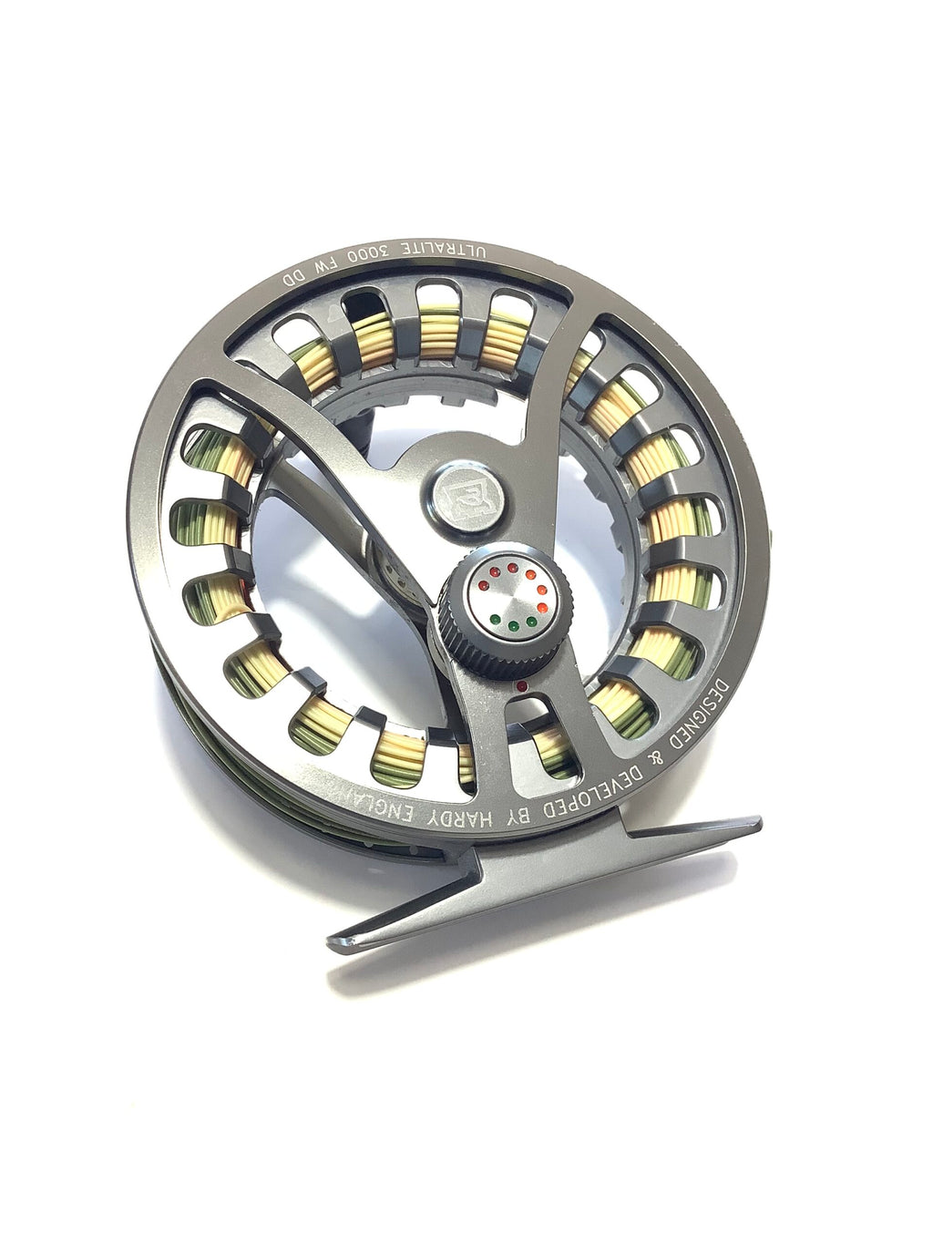 HARDY BROS ULTRALITE 3000 FF DD FLY REEL WITH NEW HARDY LINE