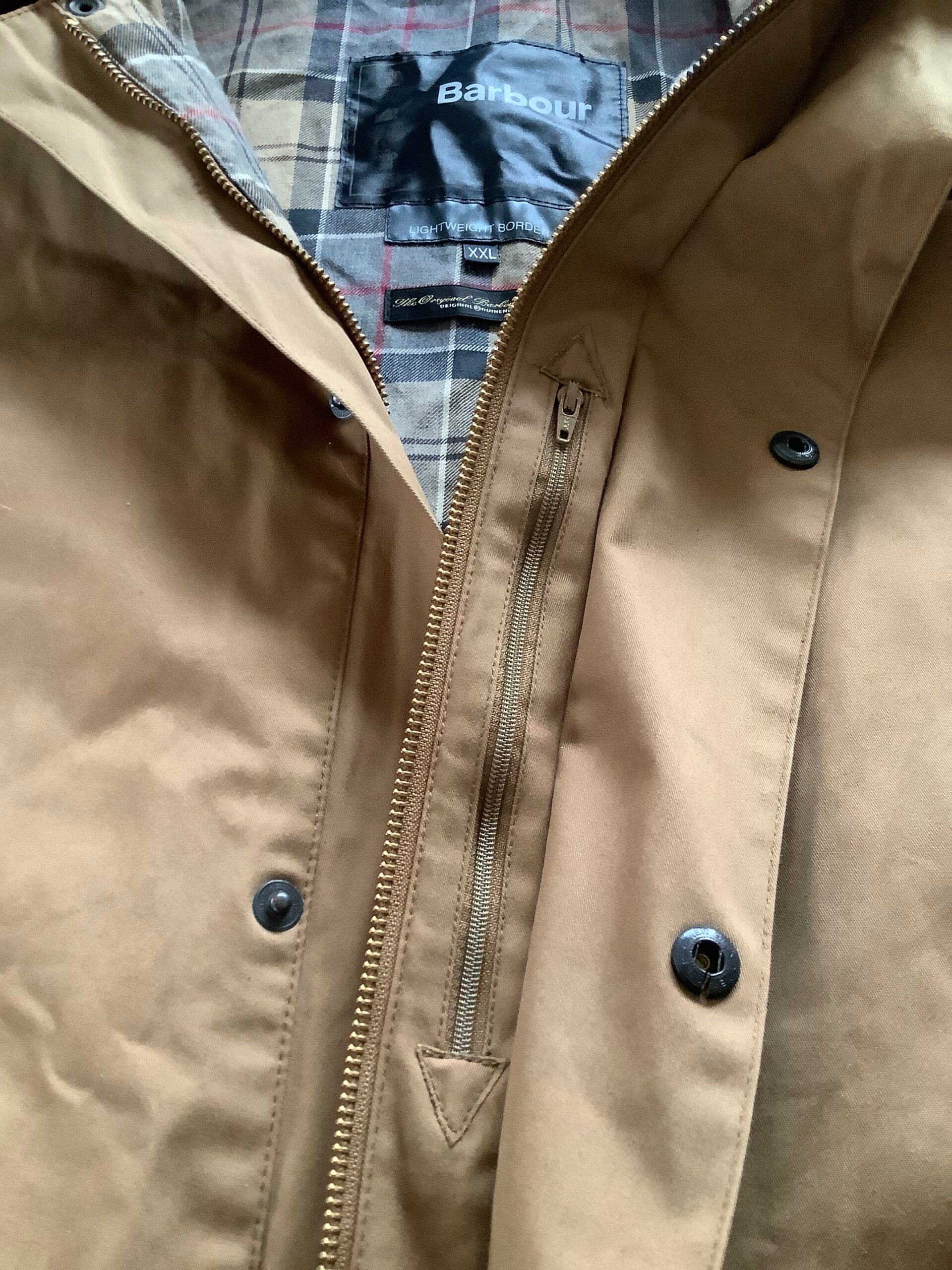 Rare Barbour Lightweight Border XXL 3/4 Length Coat – Antique