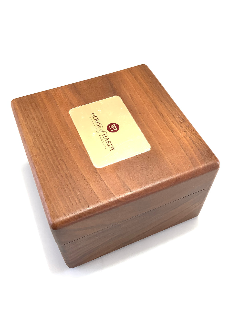 New Hardy Bros Walnut Presentation Reel Box