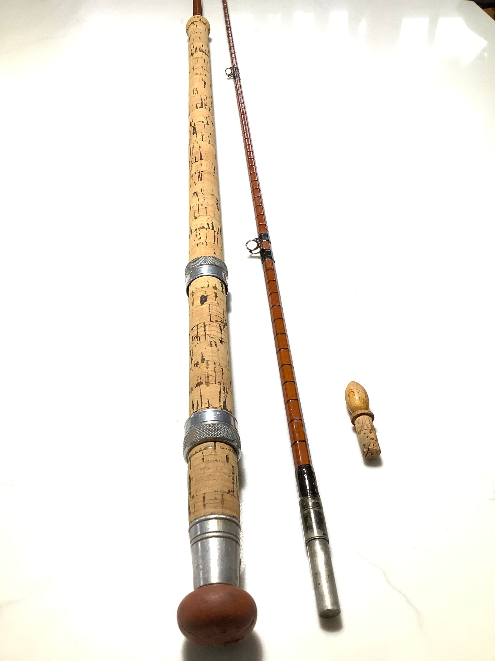 Vintage B.James Richard Walker MKIV Built Cane Rod