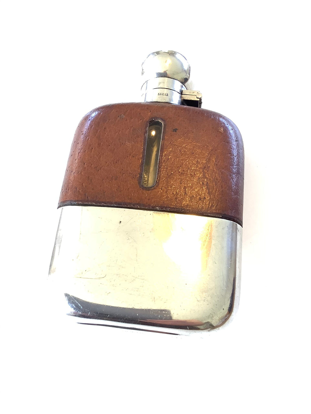 Antique James Dixon Hip Flask