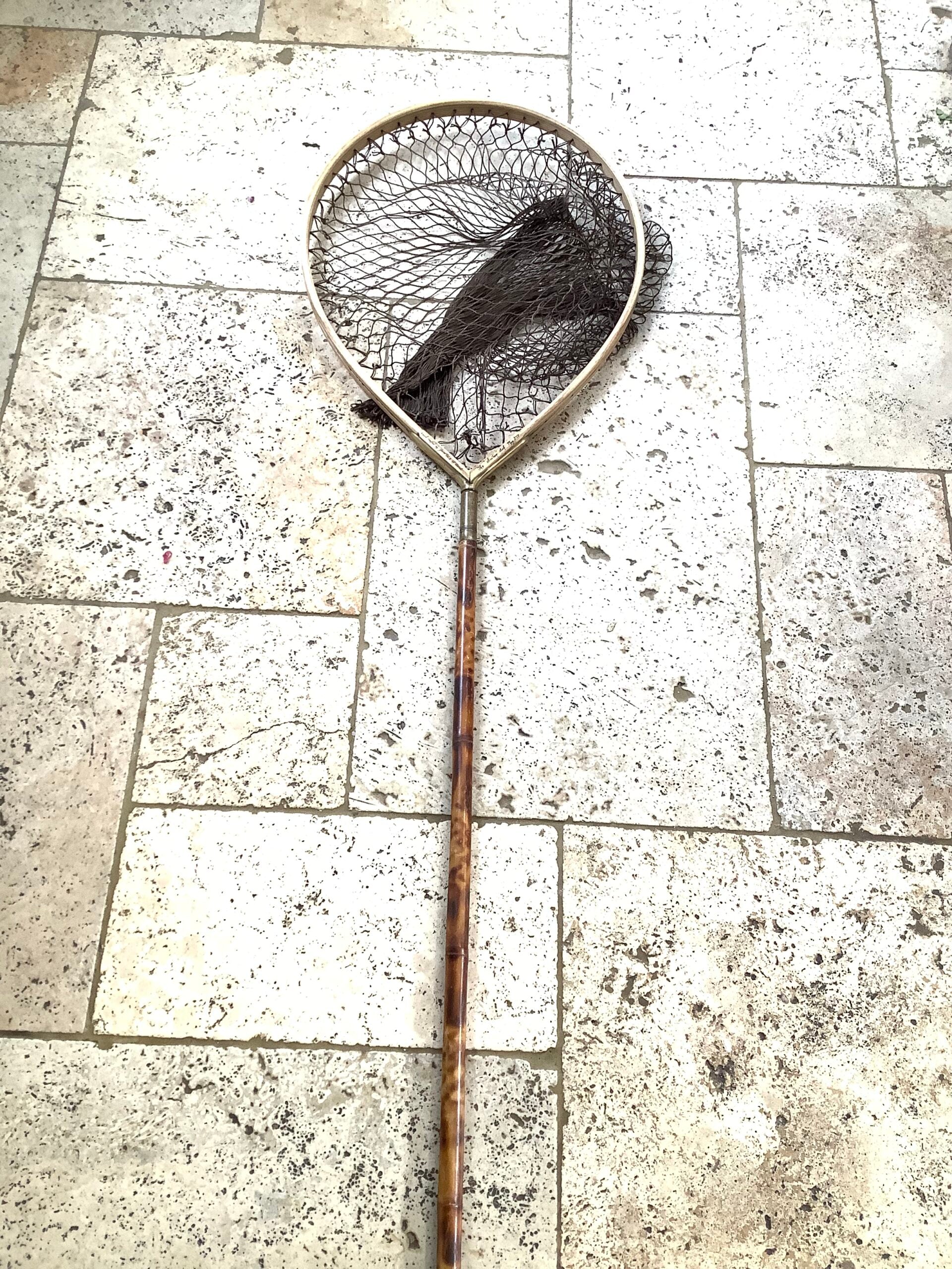 Traditional Ash Framed 16” Net By J.White GOLDEN SCALE CLUB 2018