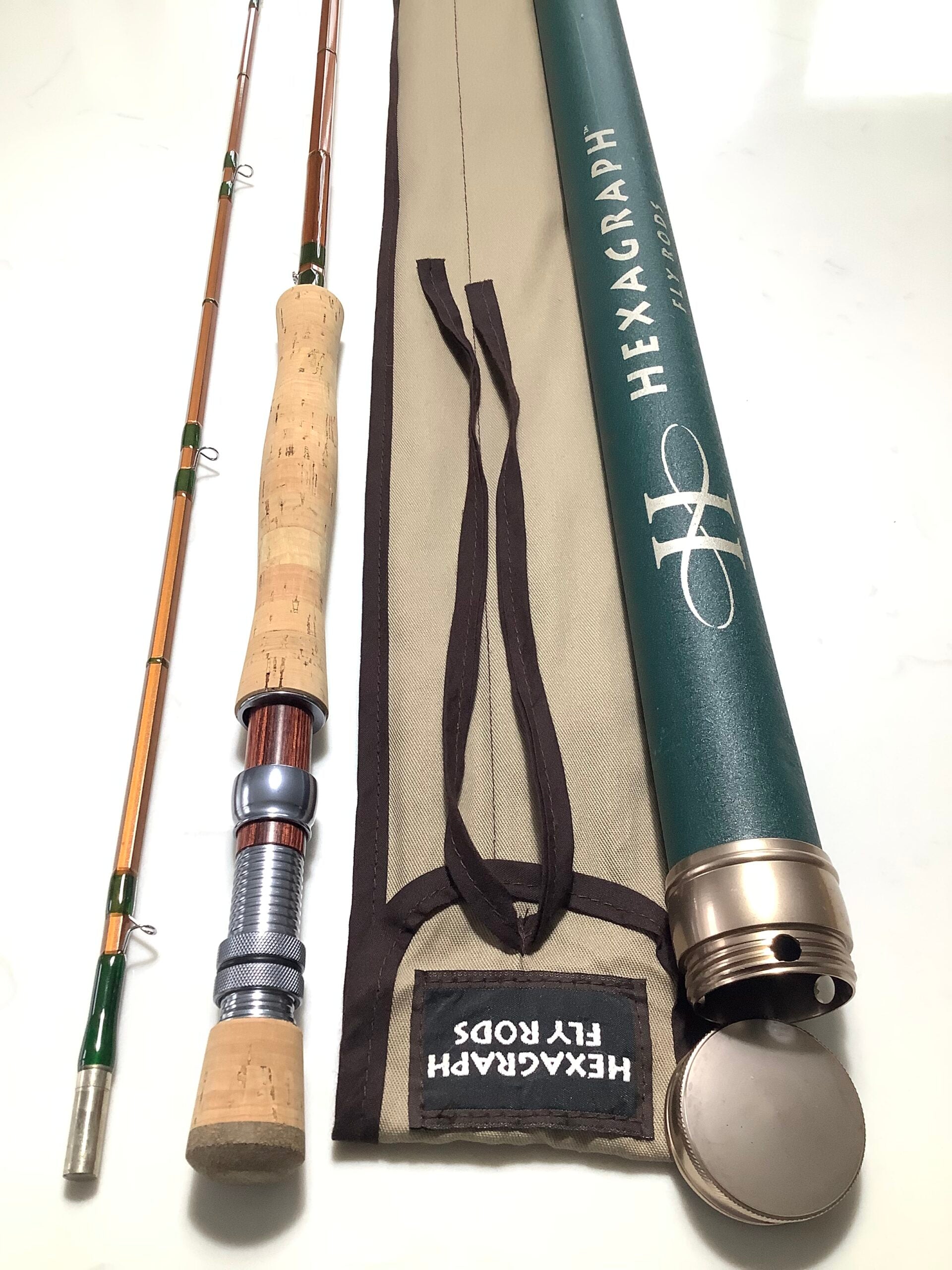 Rare “HEXAGRAPH “ ATLANTIC SALMON” Fly Rod 9ft 6” #10 – Antique ...