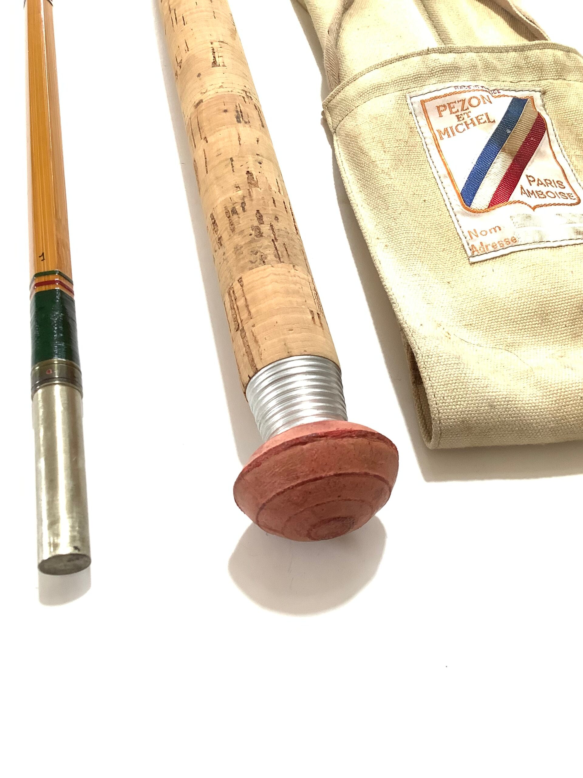 Scarce PEZON MICHEL “ TELEBOLIC” 10ft 6” Built Cane Rod