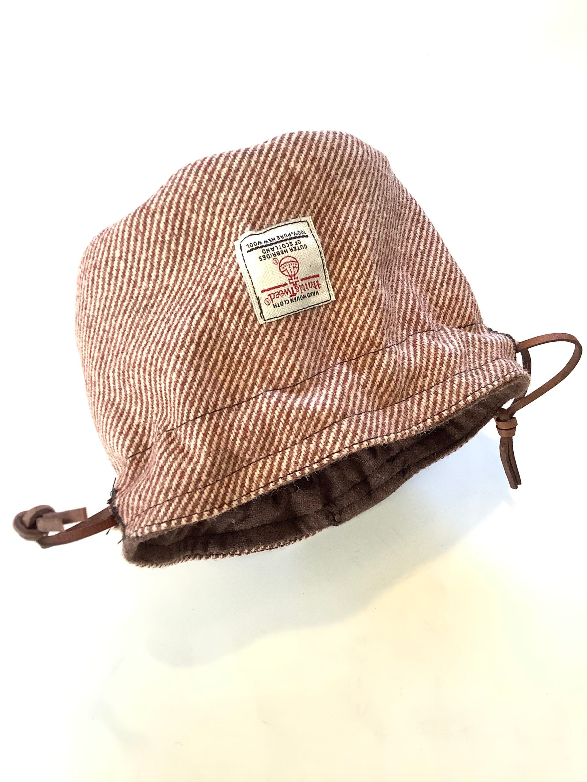 NEW Harris Tweed Fishing Reel Pokey Bag