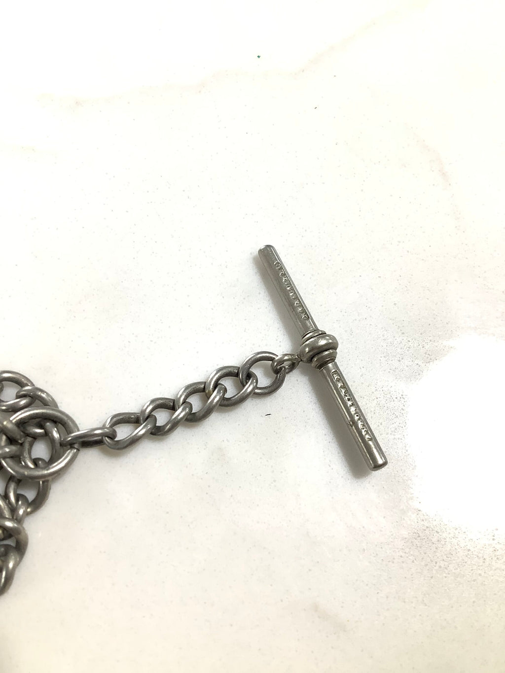 Antique DRIANOIL with Silver chain and Tweezers Fly Fishing Waistcoat Accessories
