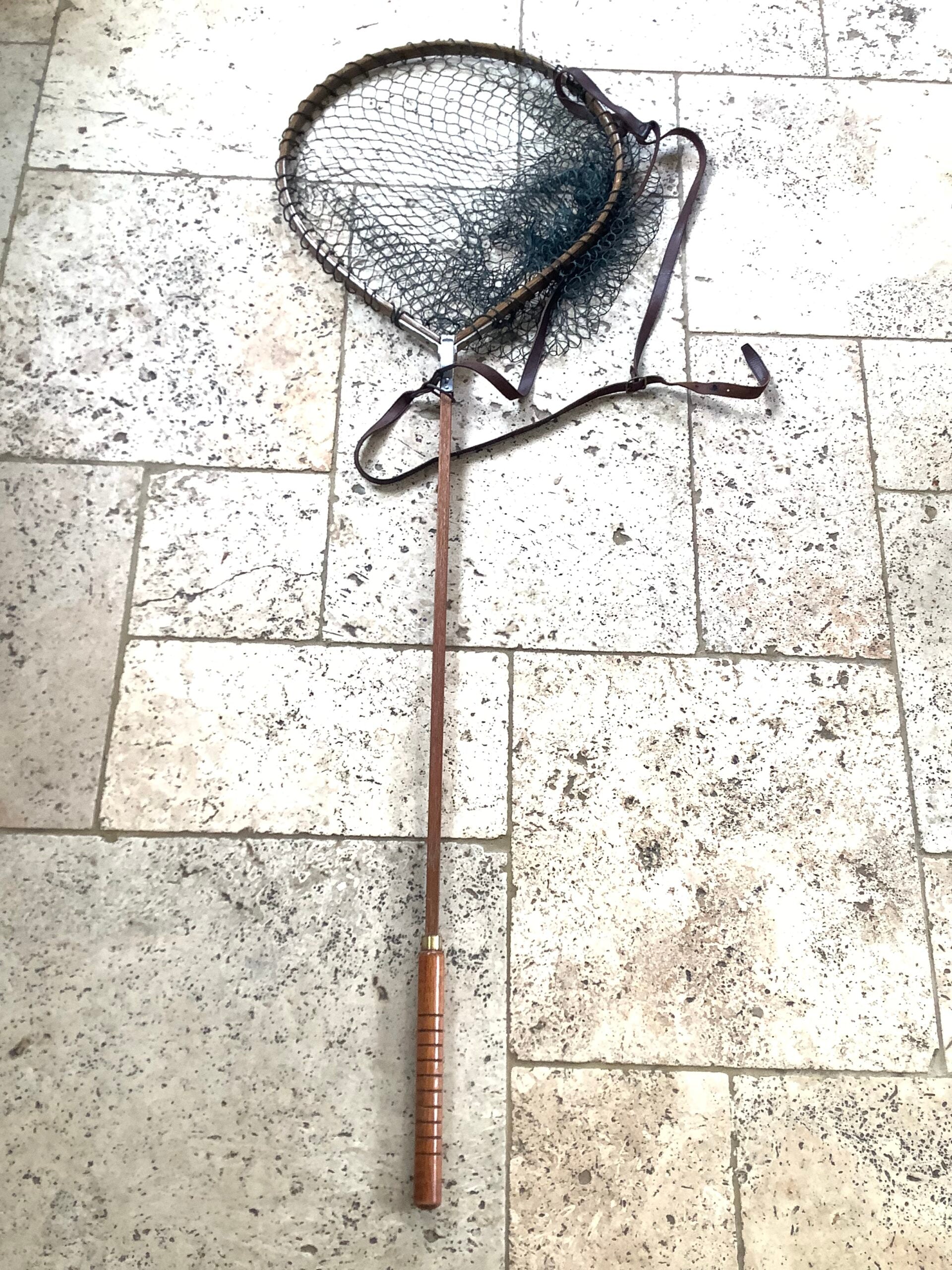 Rare FARLOWS OF PALL MALL Traditional Wood Framed Landing Net