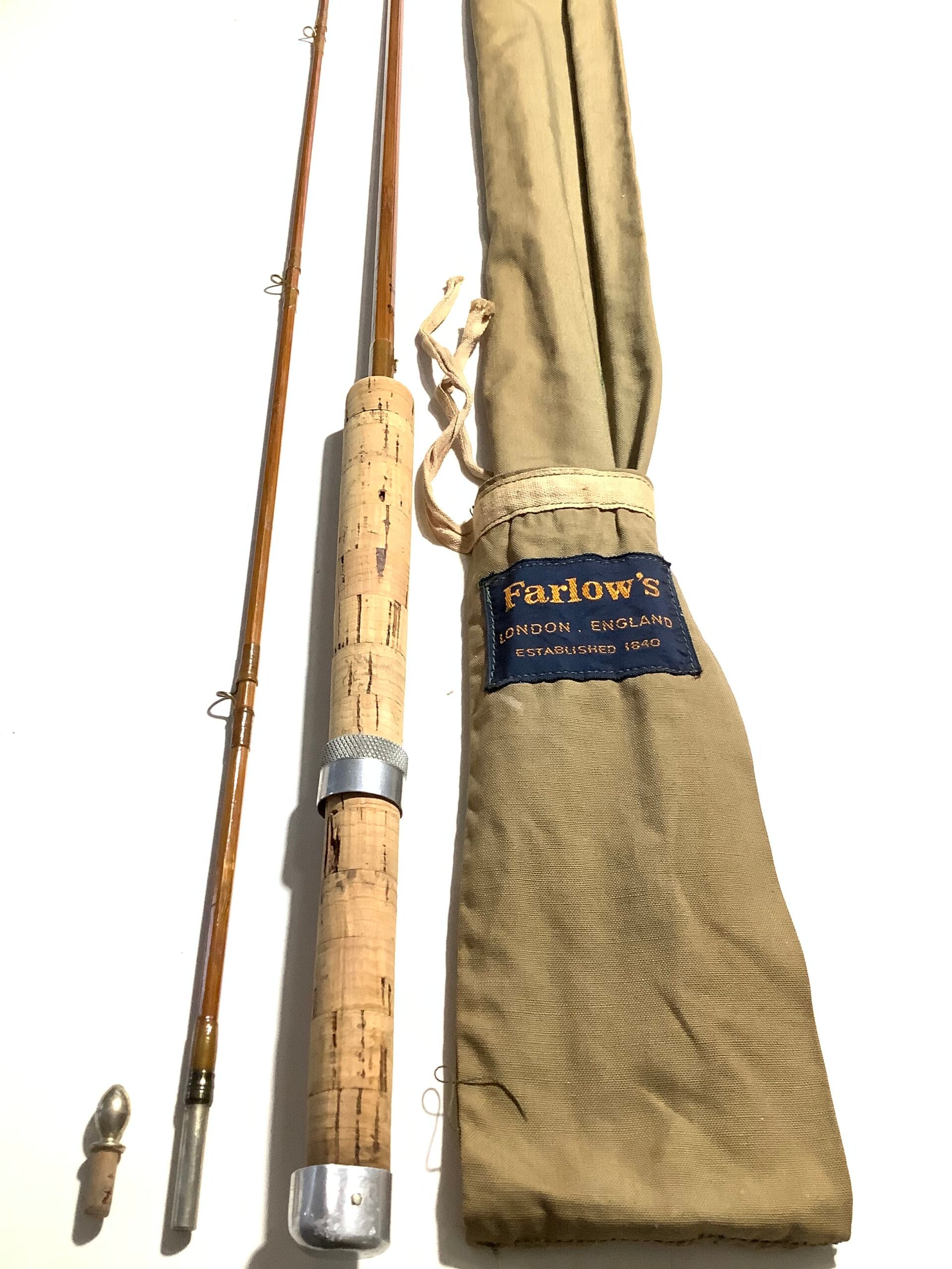 Farlows of Pall Mall 6ft 6” Built Cane “ELF”Fly Rod