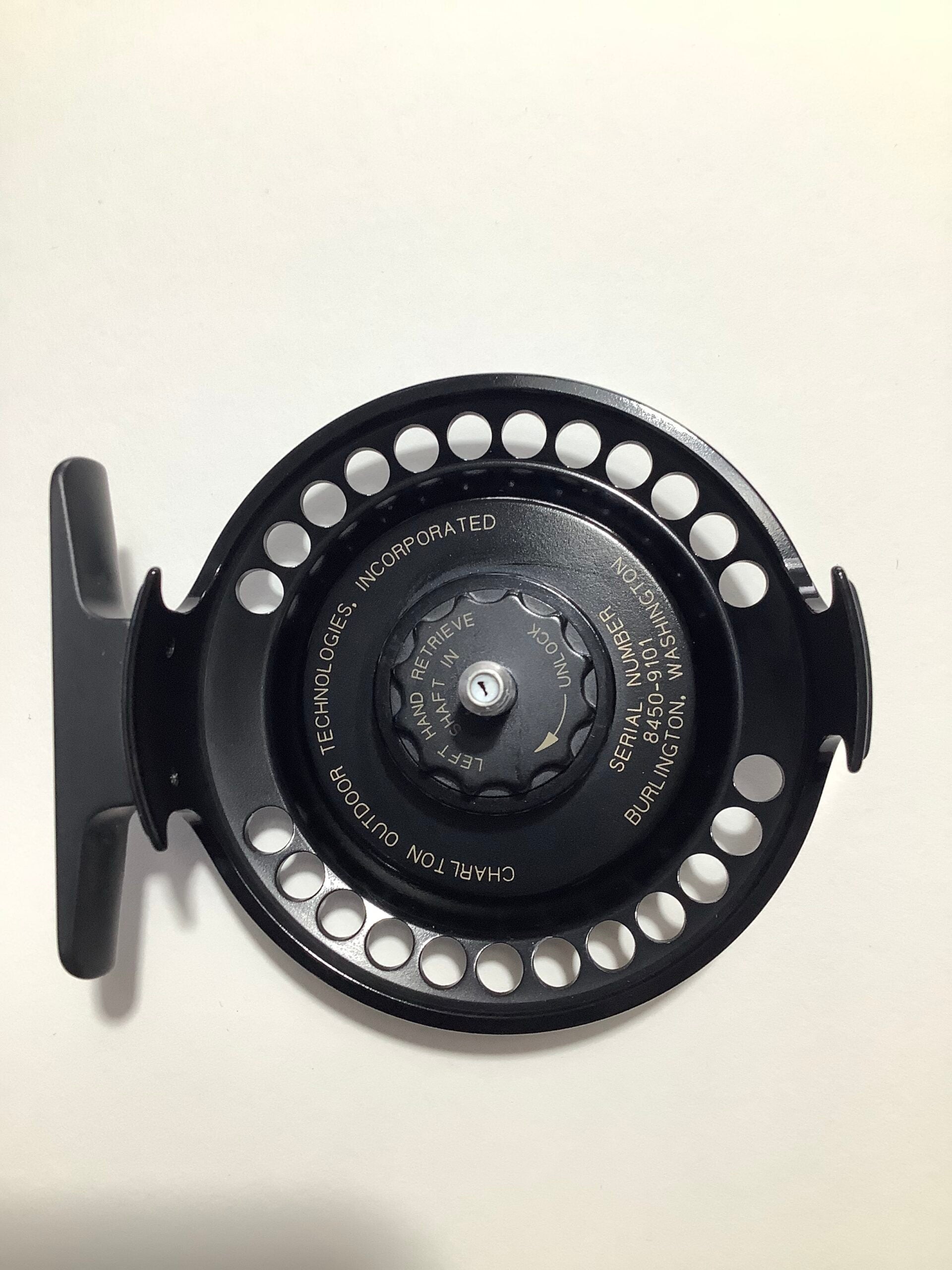 Rare CHARLTON OUTDOOR TECHNOLOGIES,INC Model 8450C Large Arbor Configurable Reel System