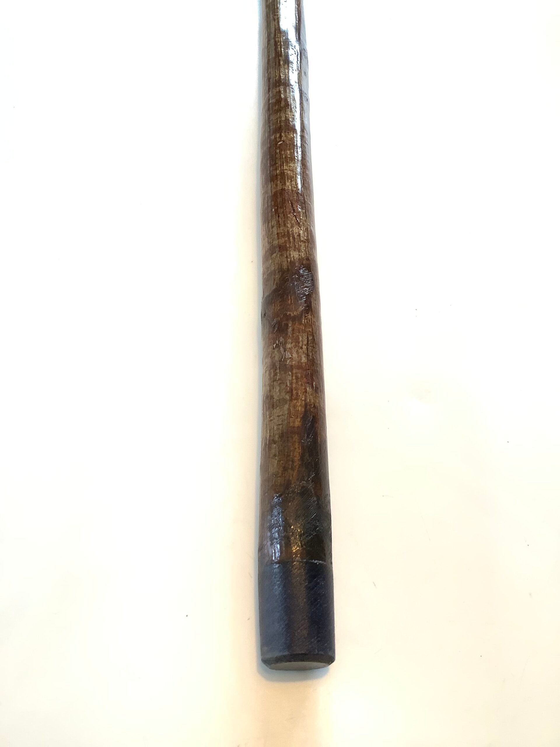 A Stunning Ian Taylor Hand Carved Painted SNIPE walking Stick, MAKER TO THE QUEEN