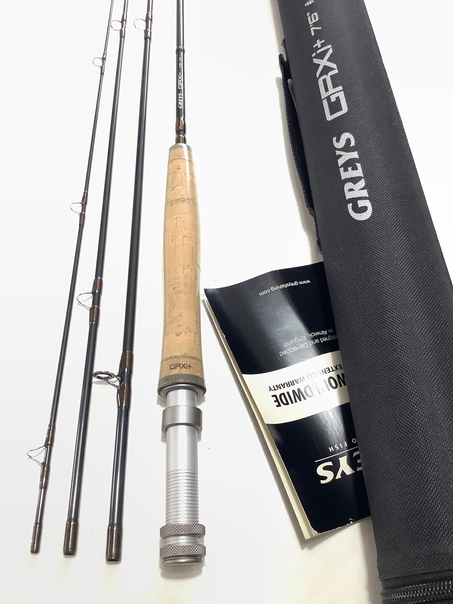 NEW unused GREYS HARDY GRXi + 7ft 6” Travel Fly Rod