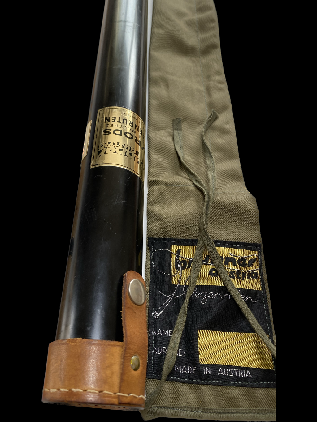 RARE WALTER BRUNNER 6ft “ TYPE CHERI “ BUILT CANE FLY ROD