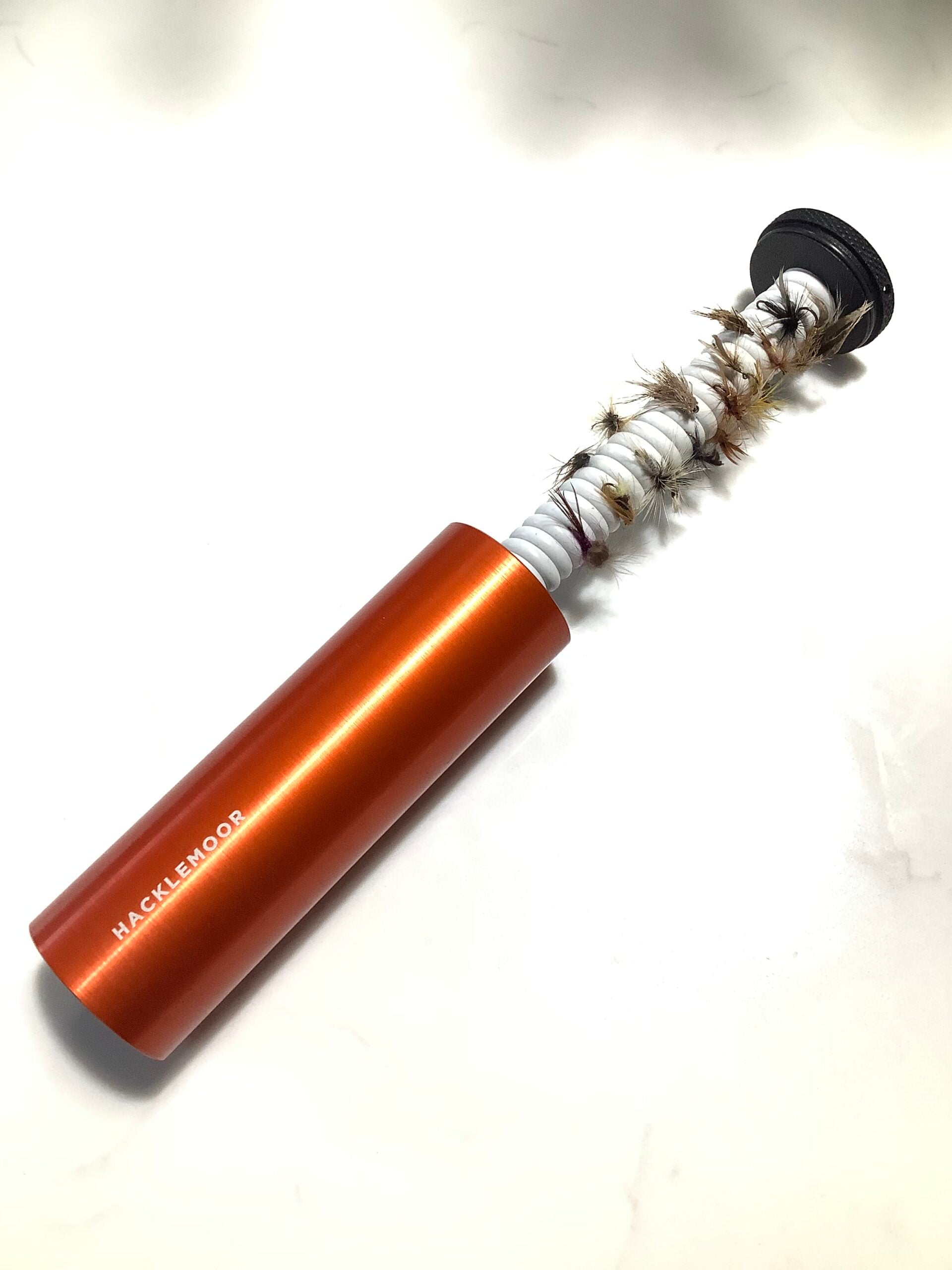 New concept HACKLEMOOR Fly Holder with a good selection of Flies