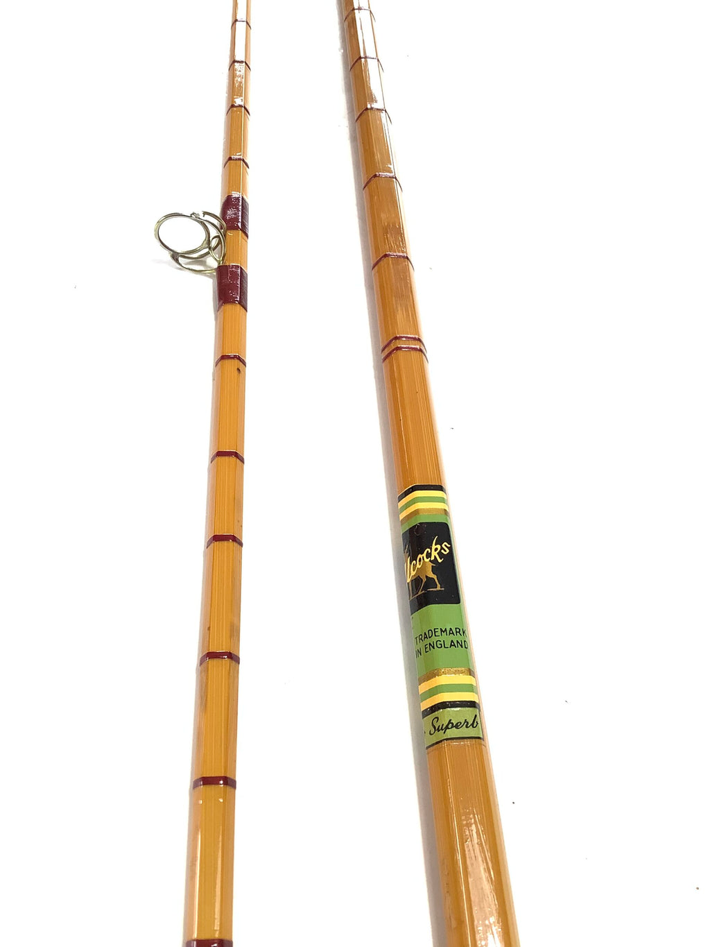 Allcock Co “ NEW SUPERB Built cane Rod