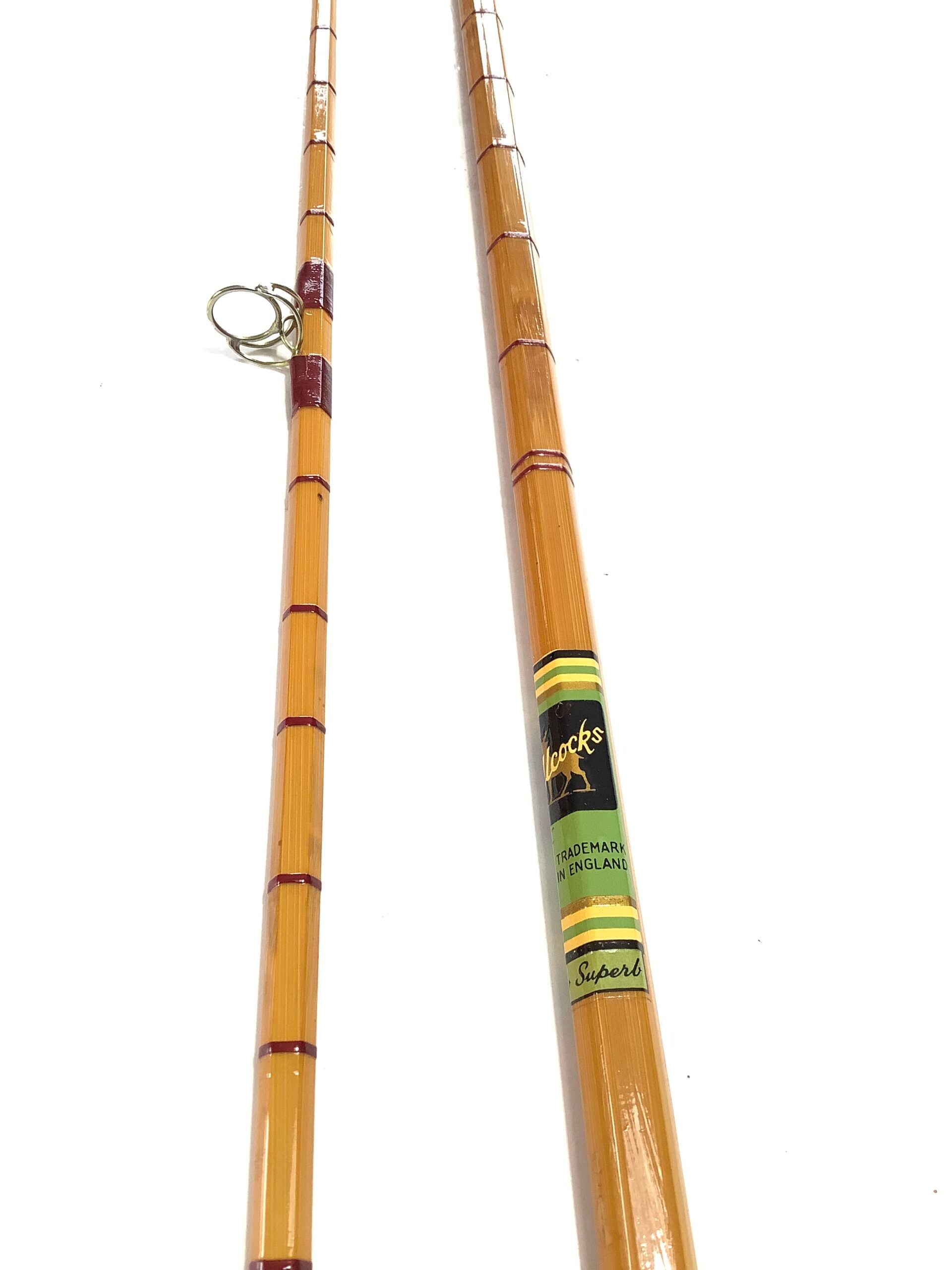 Allcock Co “ NEW SUPERB Built cane Rod