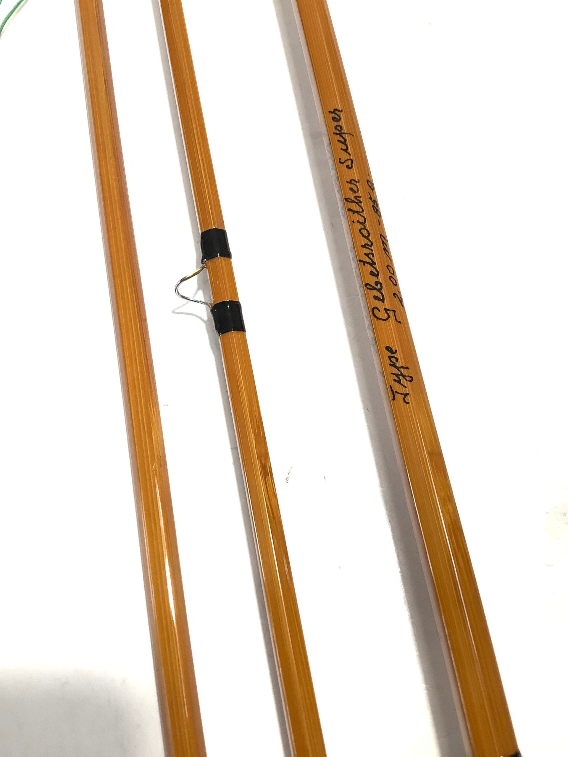 Walter Brunner of Austria “ Type Gebetsroither Super “ 2m ( 6ft 6”) Built Cane Fly Rod