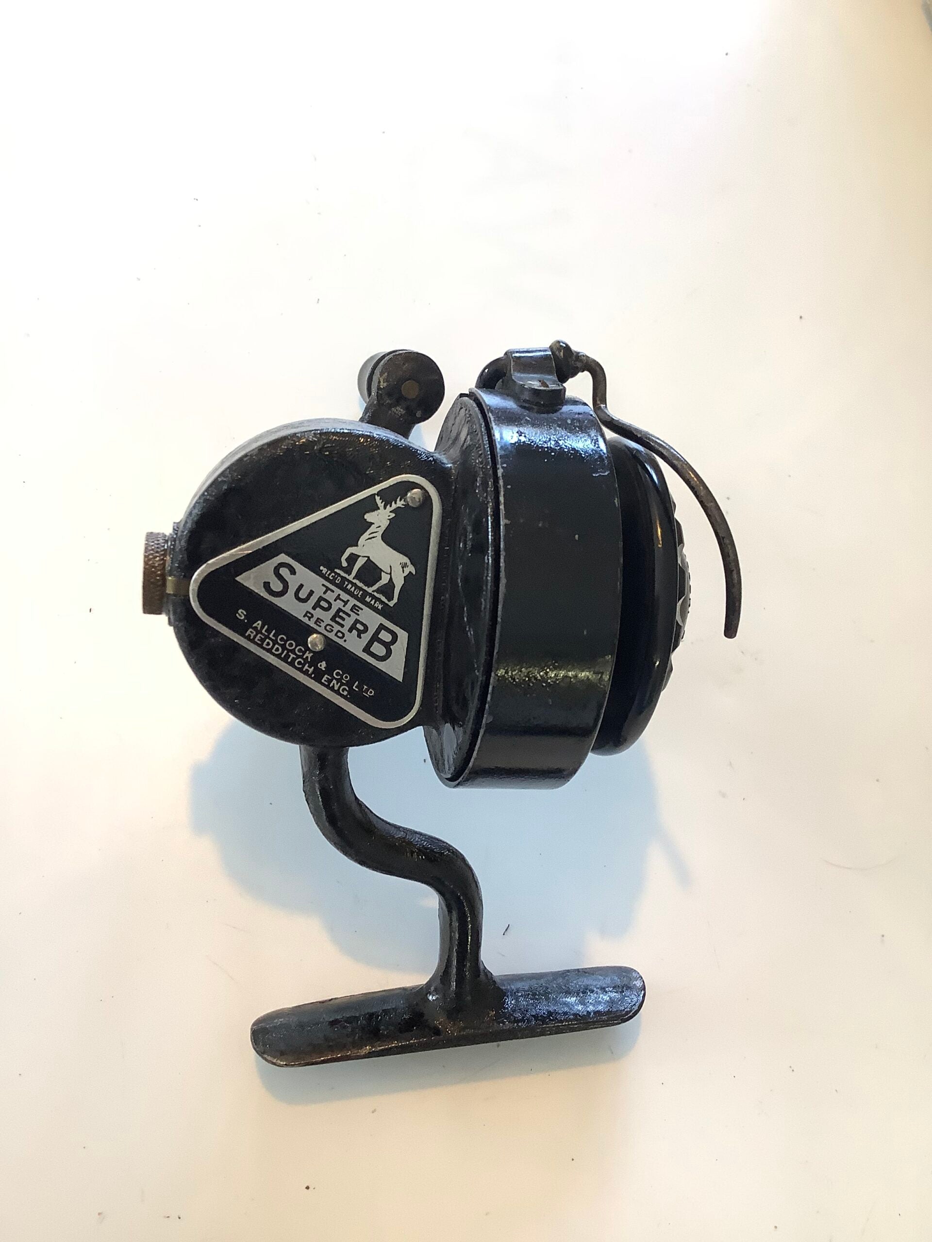 Vintage Allcocks of Redditch “Superb”Reel in original Box