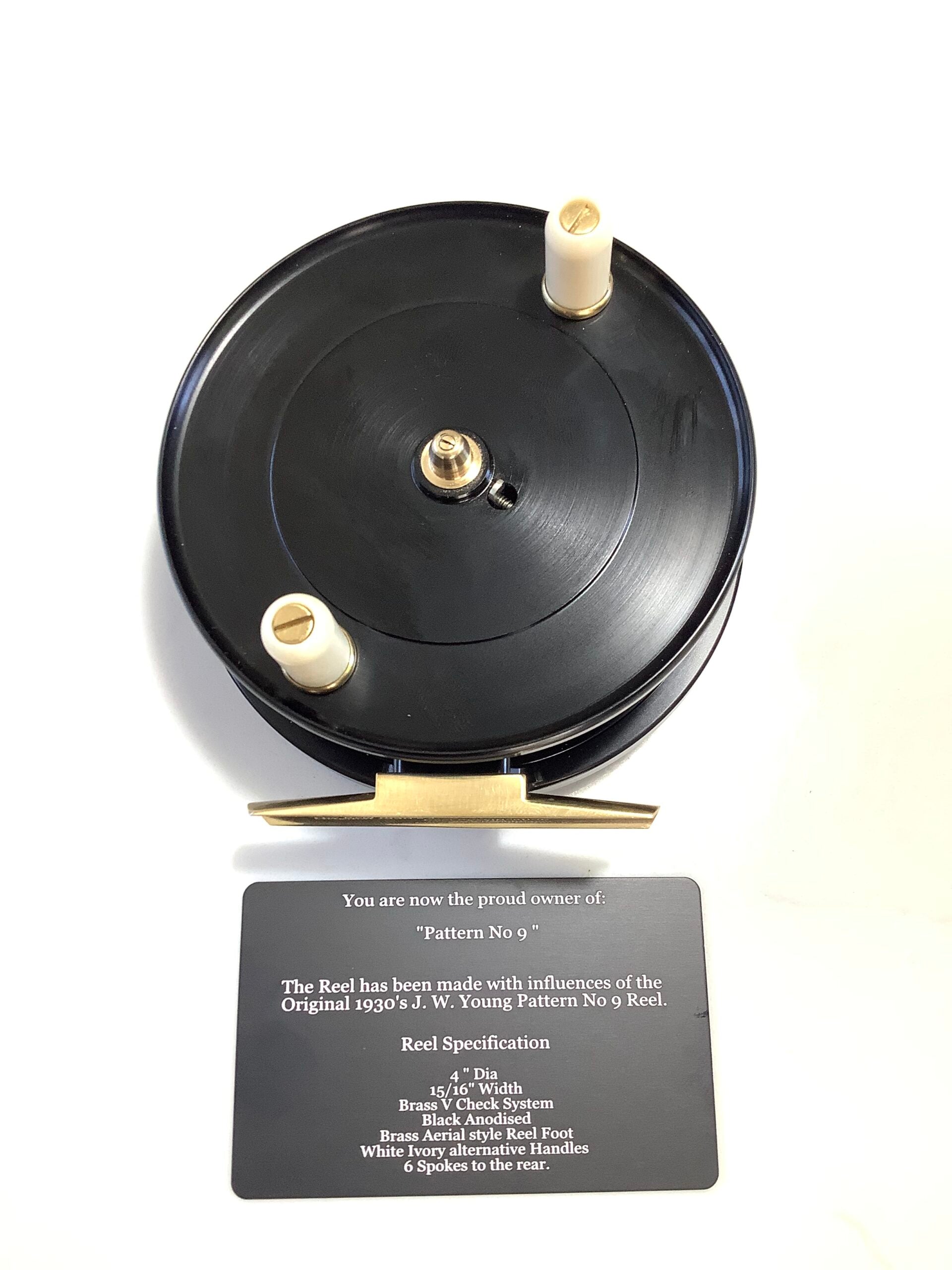 Limited Edition Mill Tackle Reel Co “ PATTERN 9” Centrepin