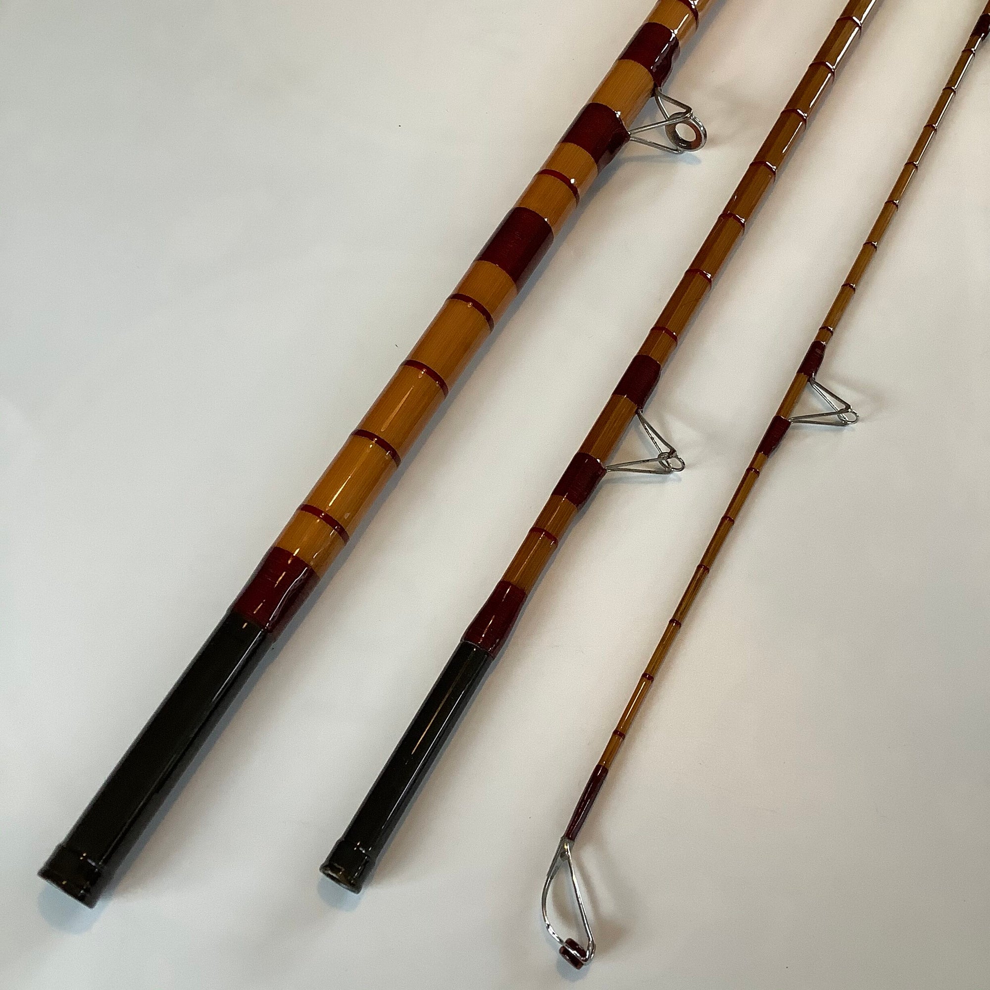 A Scarce Ogden Smiths “The Arun” whole cane built cane top and middle sections