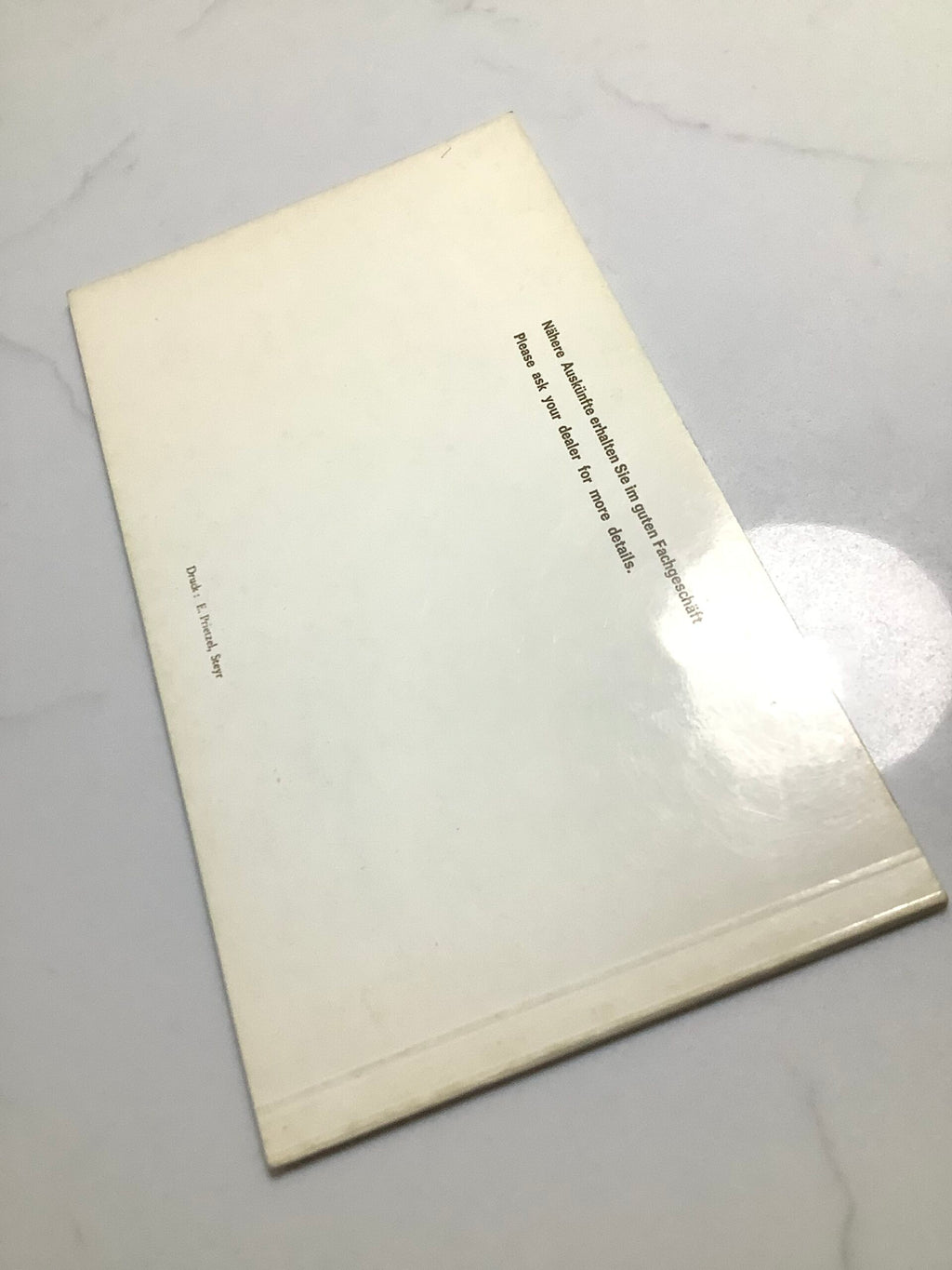 Rare WALTER BRUNNER Fly Rods Catalogue