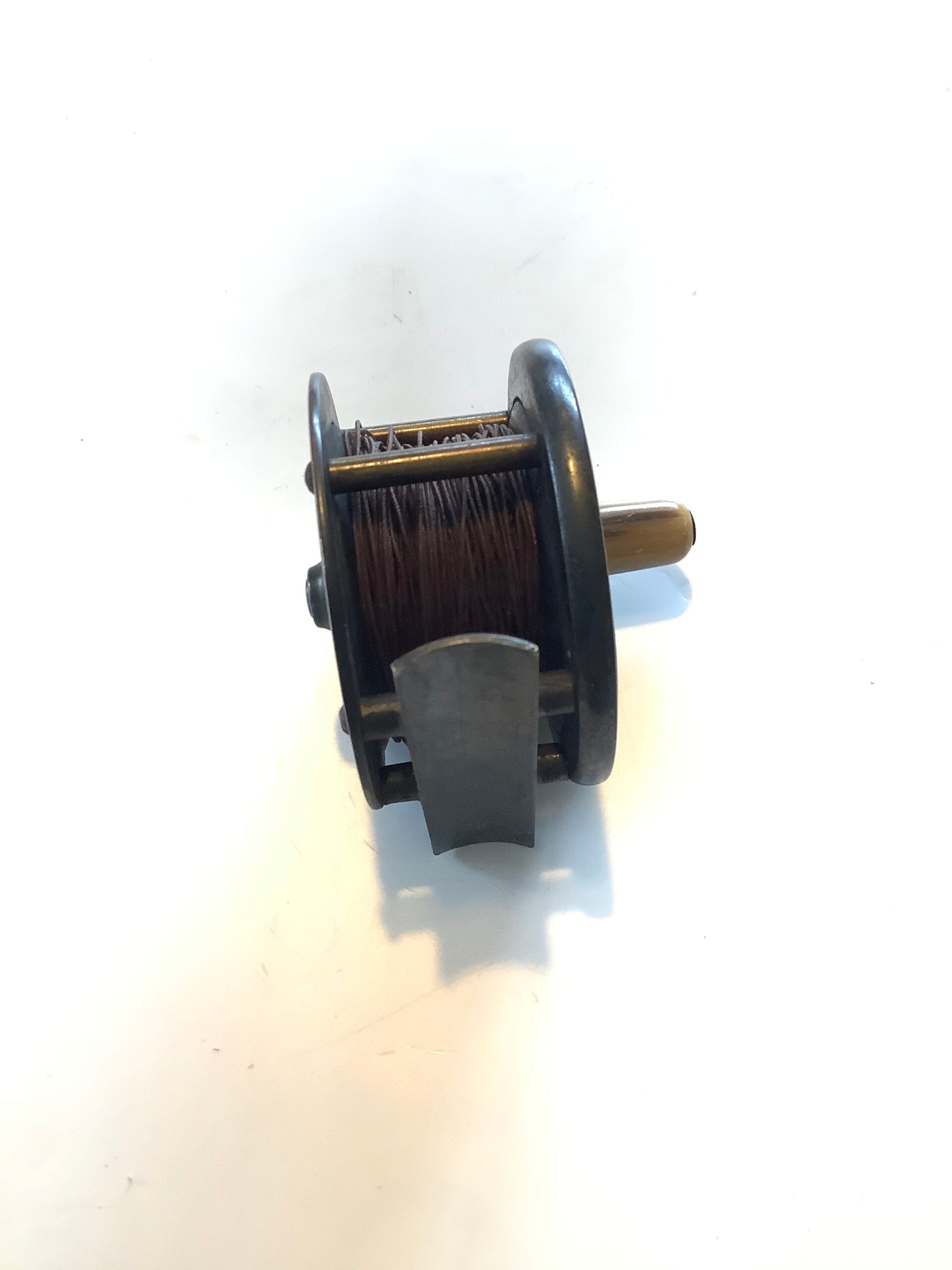 Antique Rare Smallest Size 2 1/4” Hardy Bros 1896 Brass Fly Reel