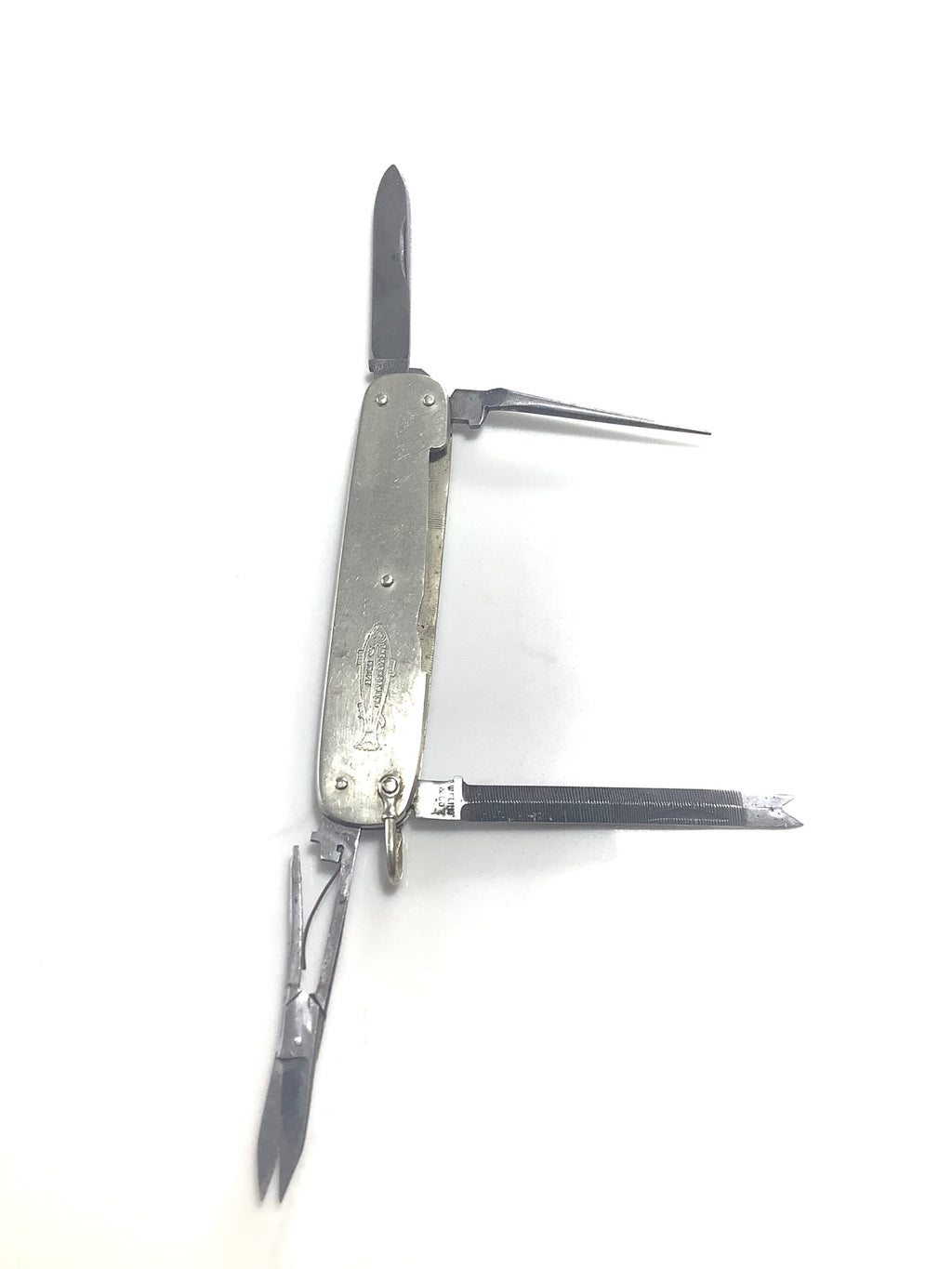 Rare Antique Fisherman’s Nickel Silver Pocket Knife