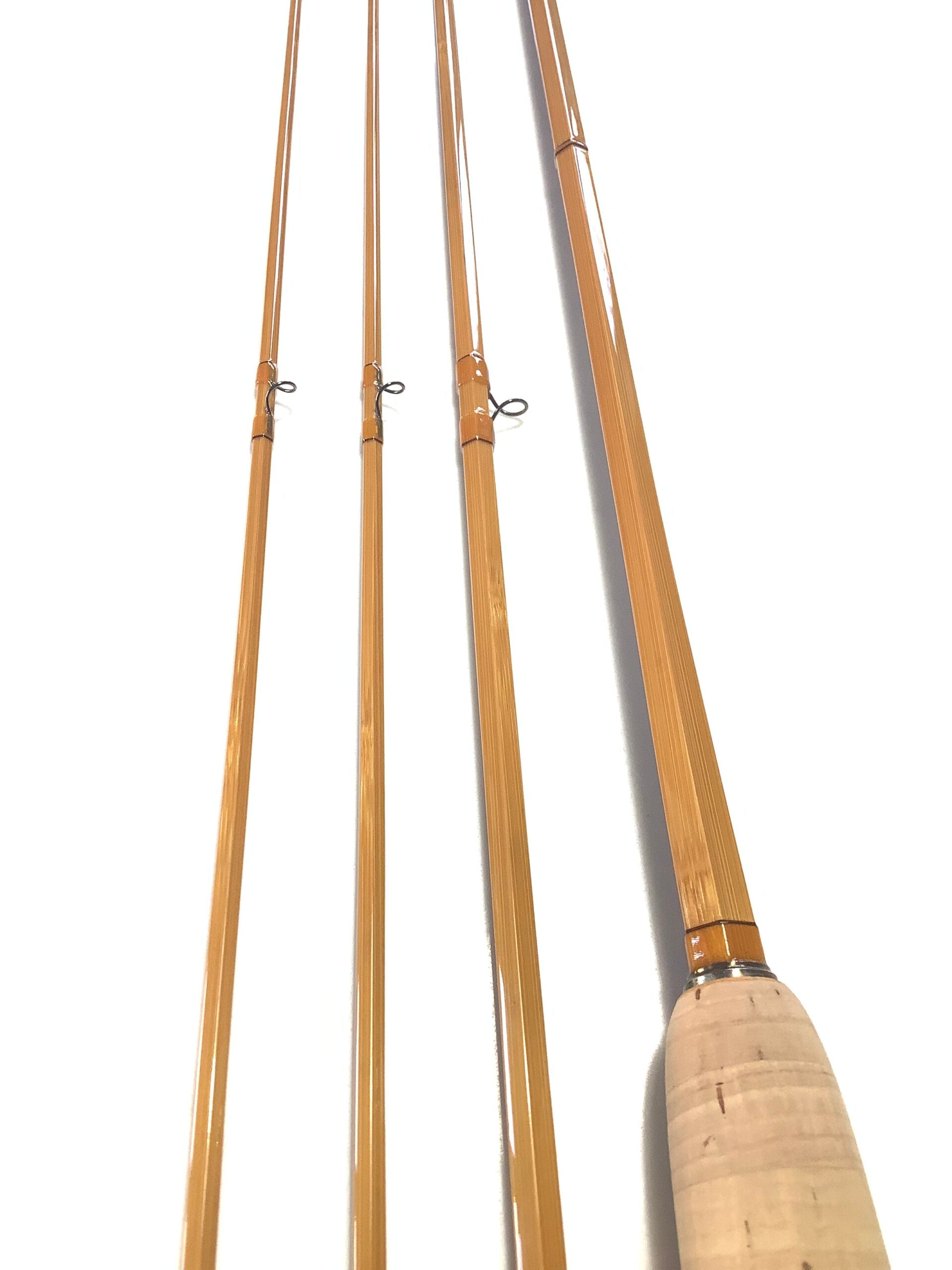 Stunning H.L.JENNINGS Built Cane 3 piece 8ft #5 Fly Rod