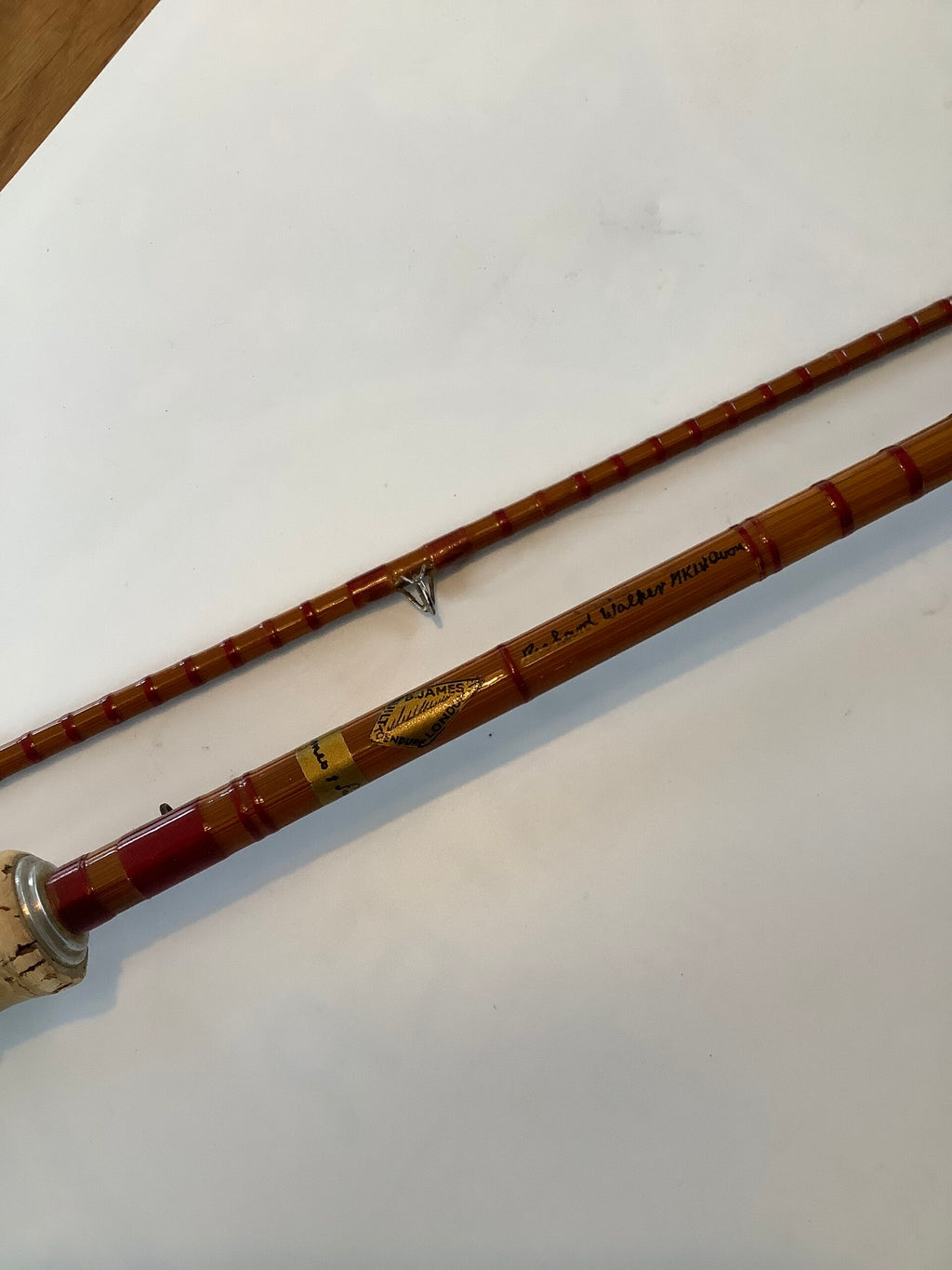 Early B.James Richard Walker MKIV Avon signature rod