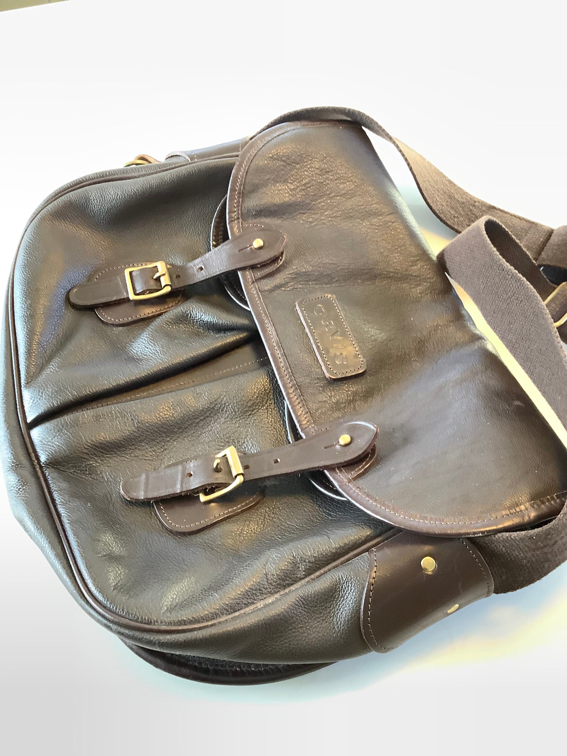 Leather ORVIS Fishermans Hold-all Bag