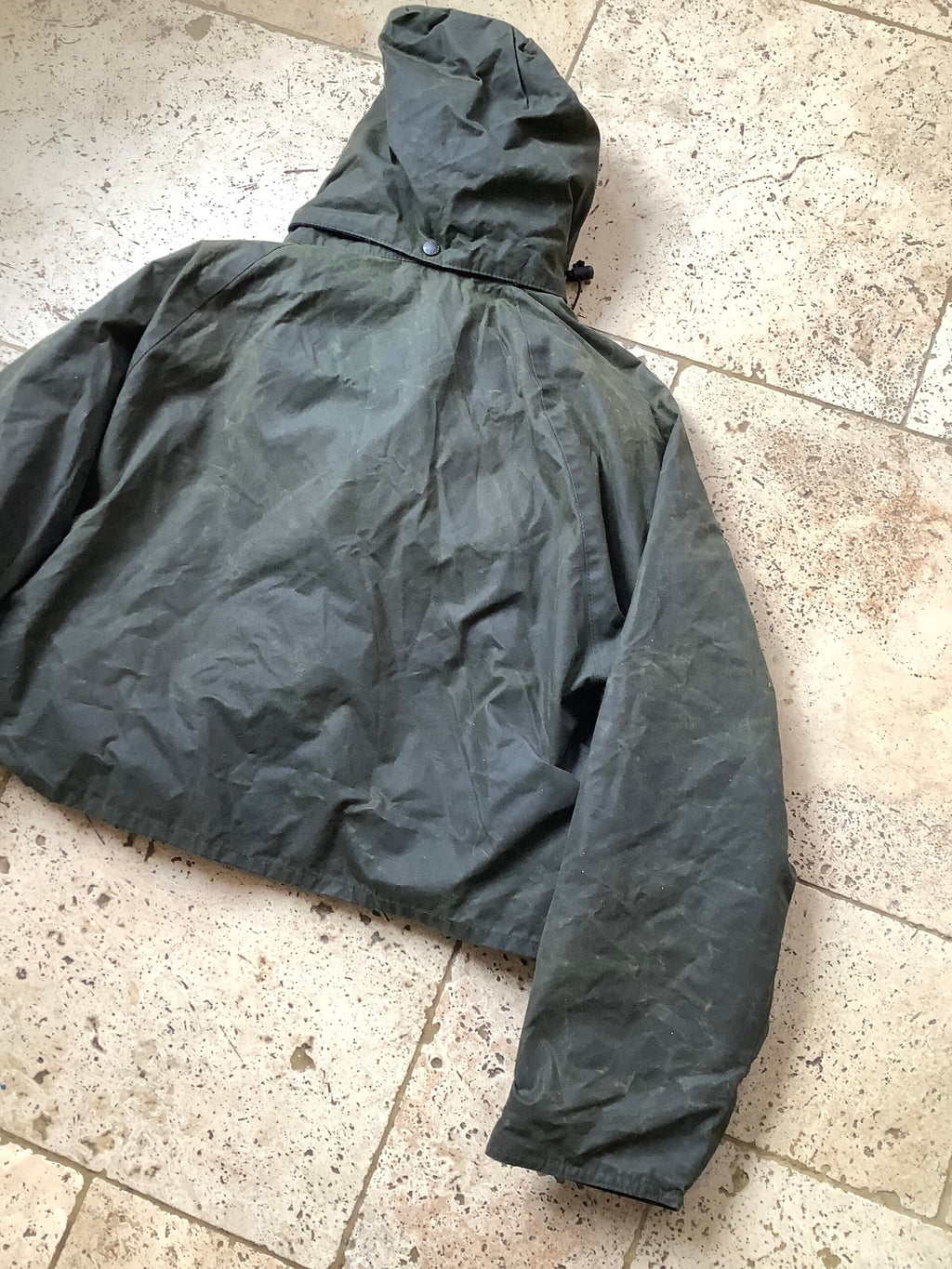 Hardy Bros Wax Wading Jacket with in built floatation device.