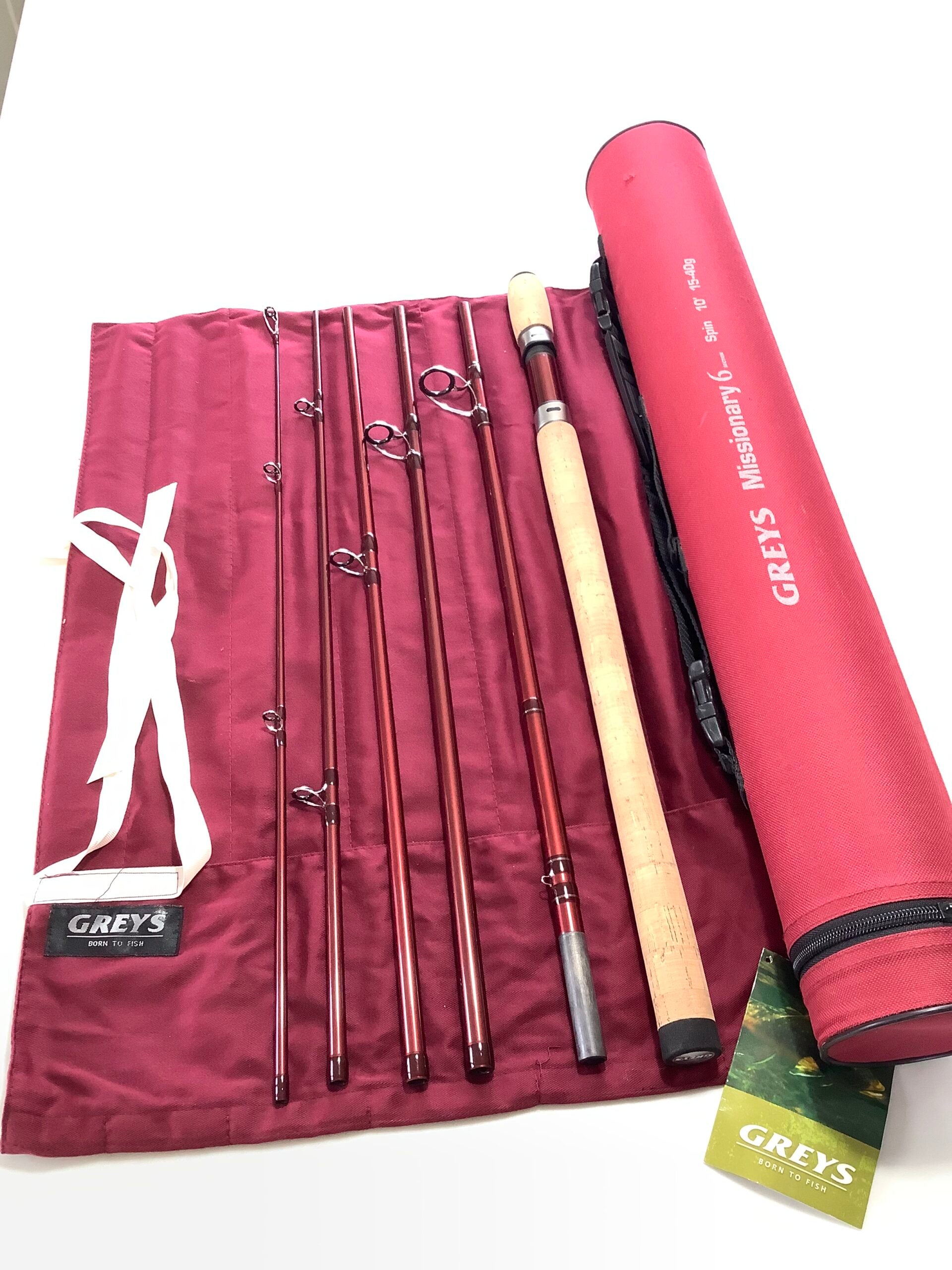 GREYS/HARDY MISSIONARY 10ft Six Section Travel Spin Rod