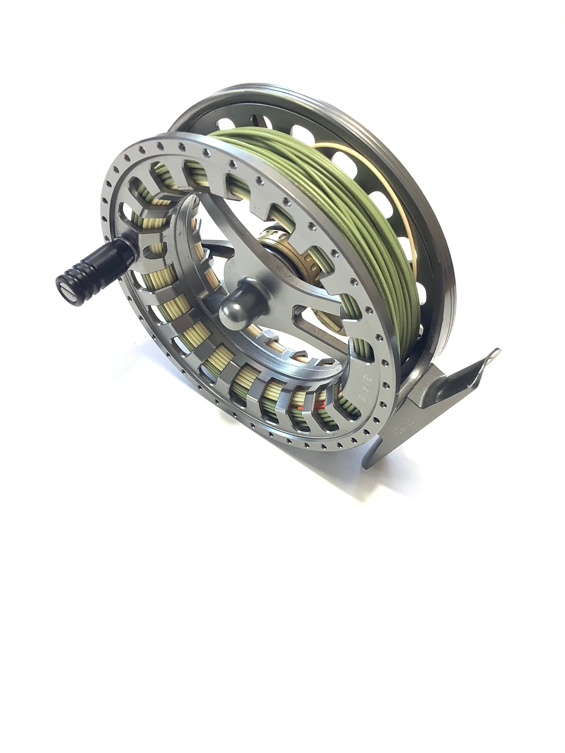 HARDY BROS ULTRALITE 3000 FF DD FLY REEL WITH NEW HARDY LINE