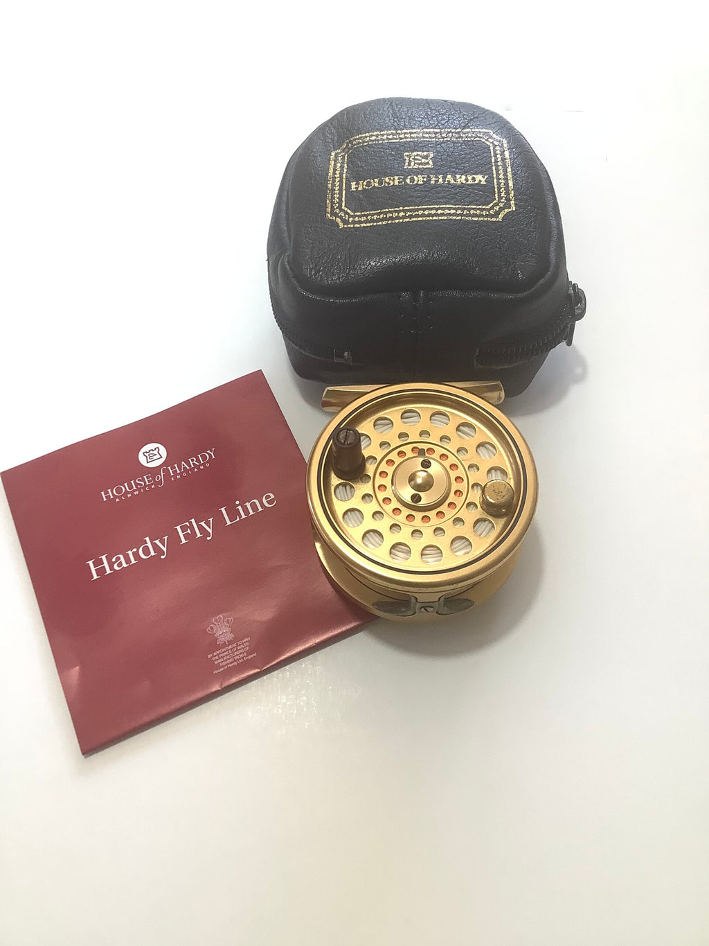 HARDY BROS GOLD SOVEREIGN LTD EDITION 3/4/5# FLY REEL