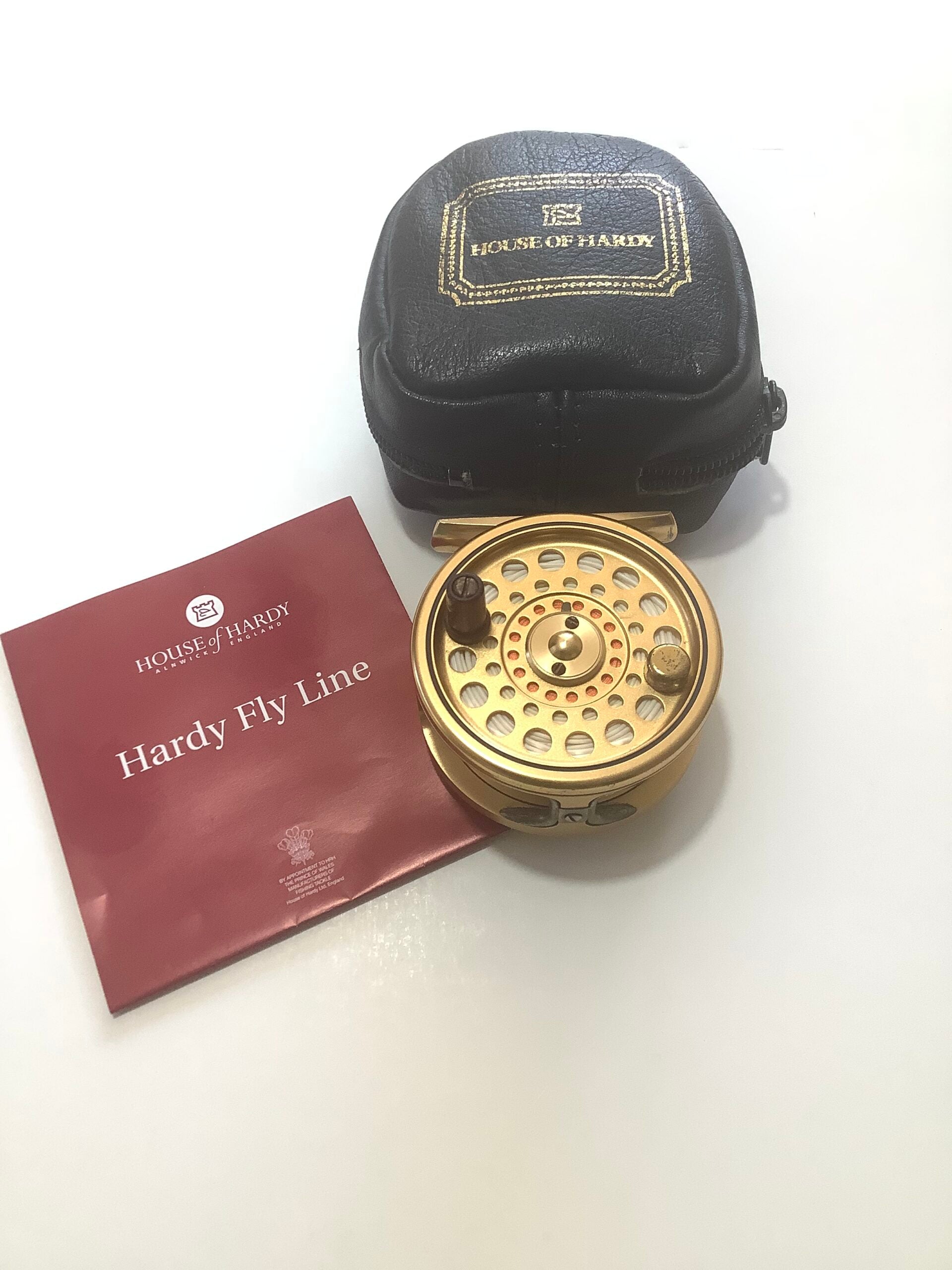 HARDY BROS GOLD SOVEREIGN LTD EDITION 3/4/5# FLY REEL