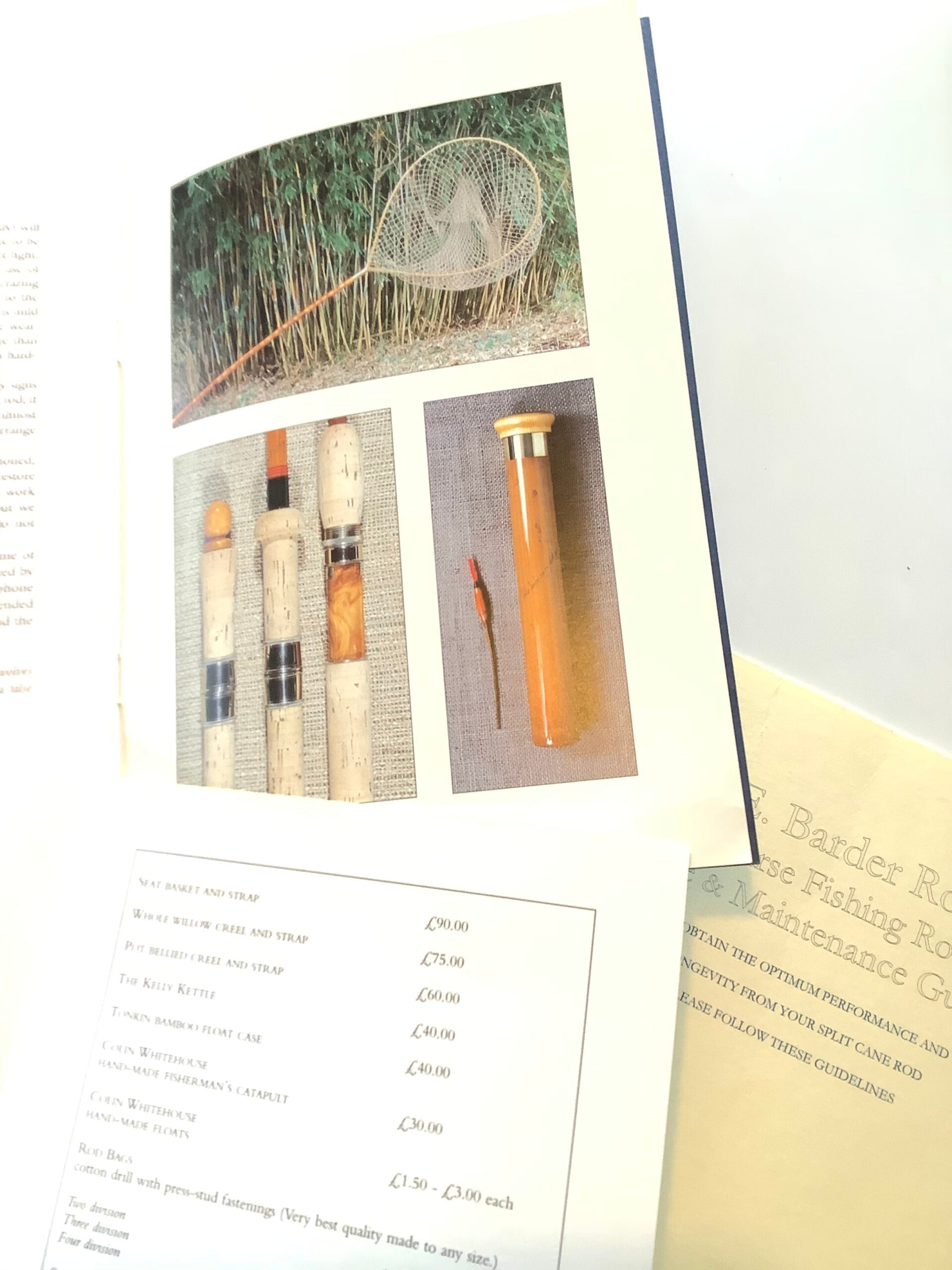 Edward Barder Rod Company catalogues