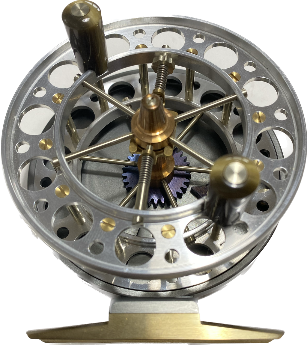 New unused CHRIS LYTHE “ SCOTTEN TROTTER “ Rare Special Total Eclipse finish Centrepin