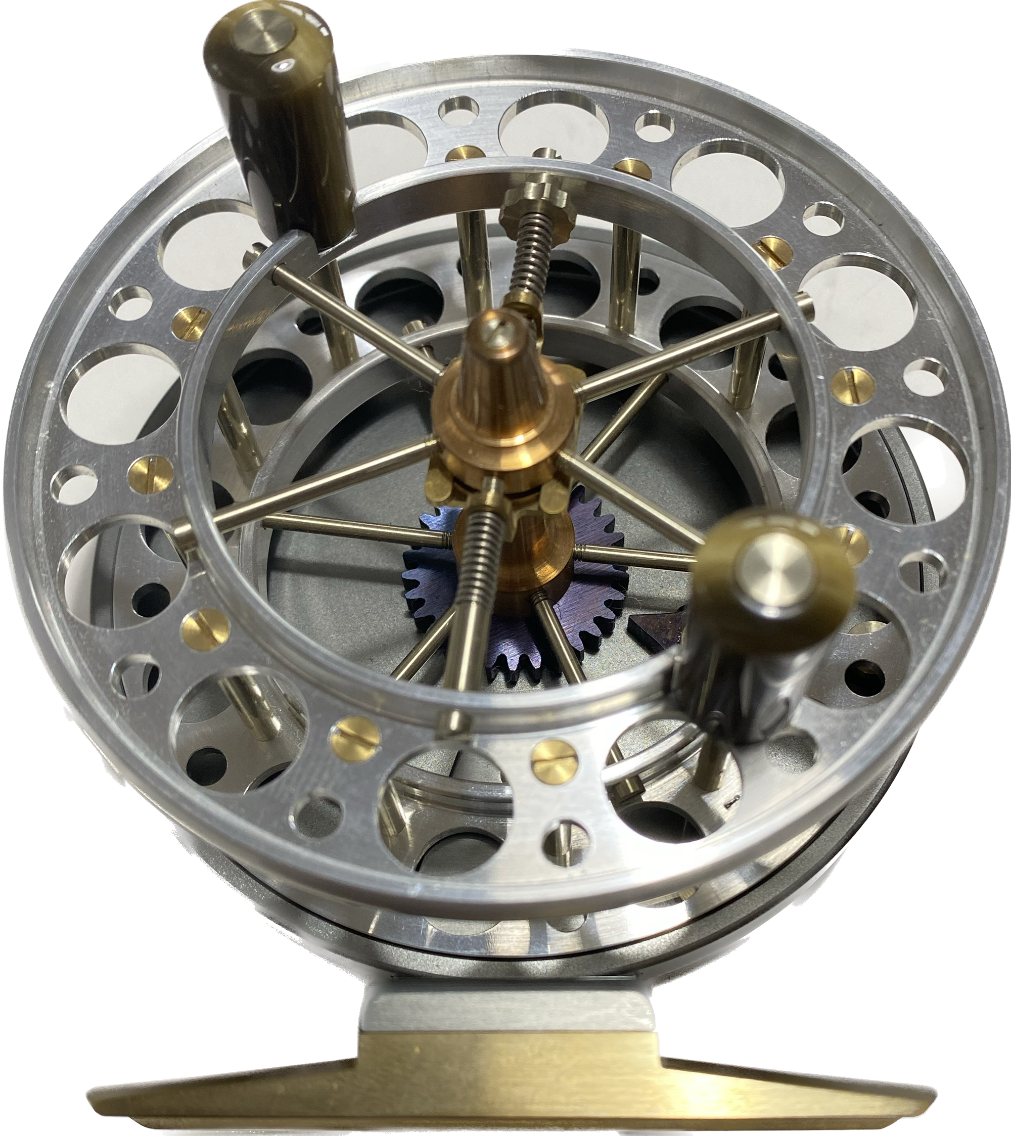 New unused CHRIS LYTHE “ SCOTTEN TROTTER “ Rare Special Total Eclipse finish Centrepin
