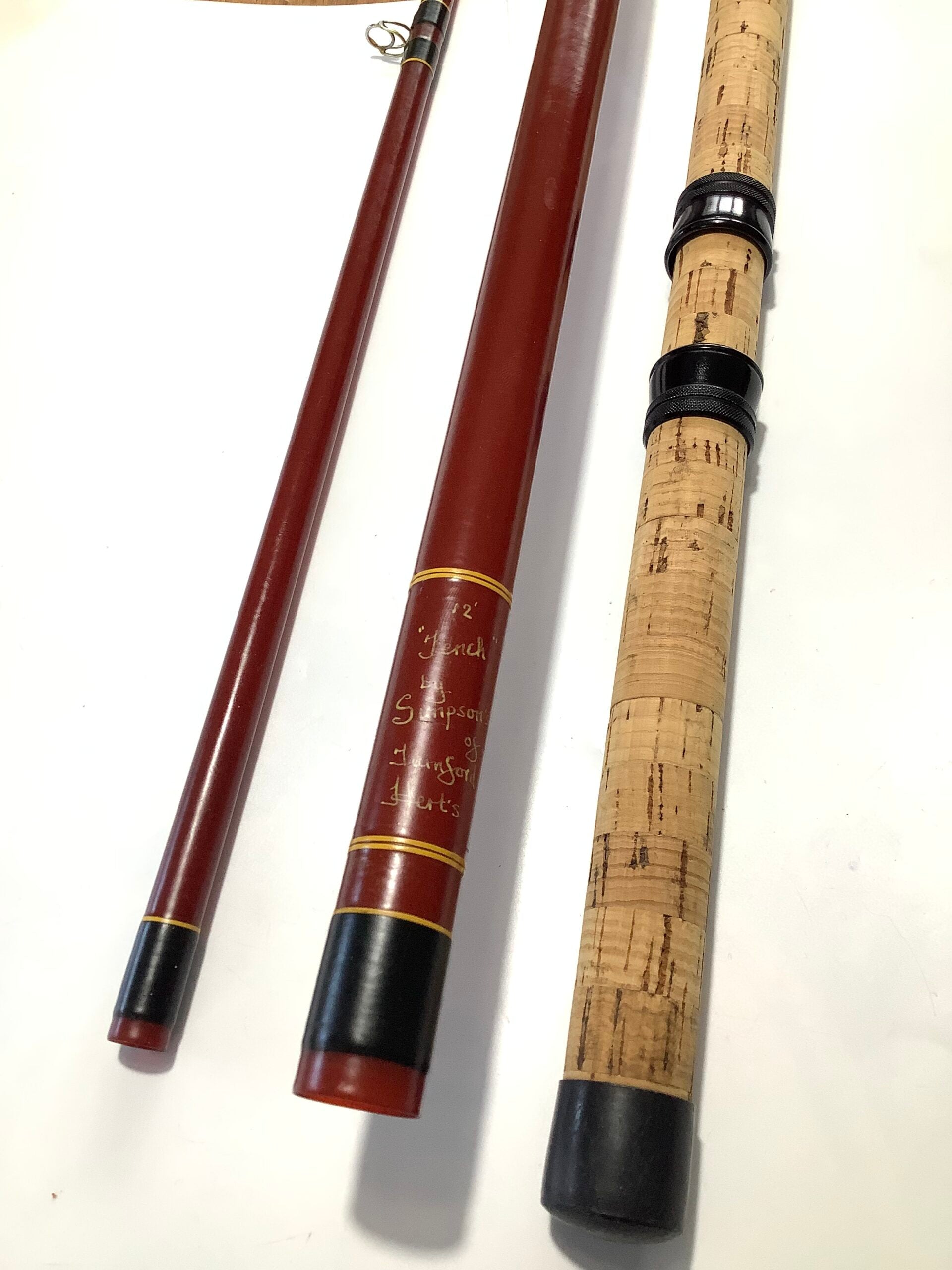 Scarce Vintage Simpsons of Turnford Tench Rod
