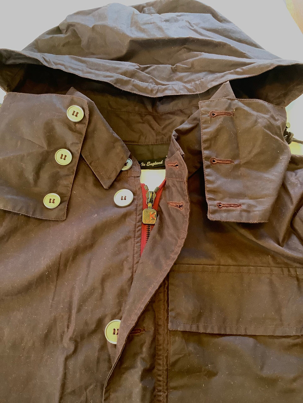 New with tags RRP £560 Nigel Cabourn limited edition waxed rucksack jacket