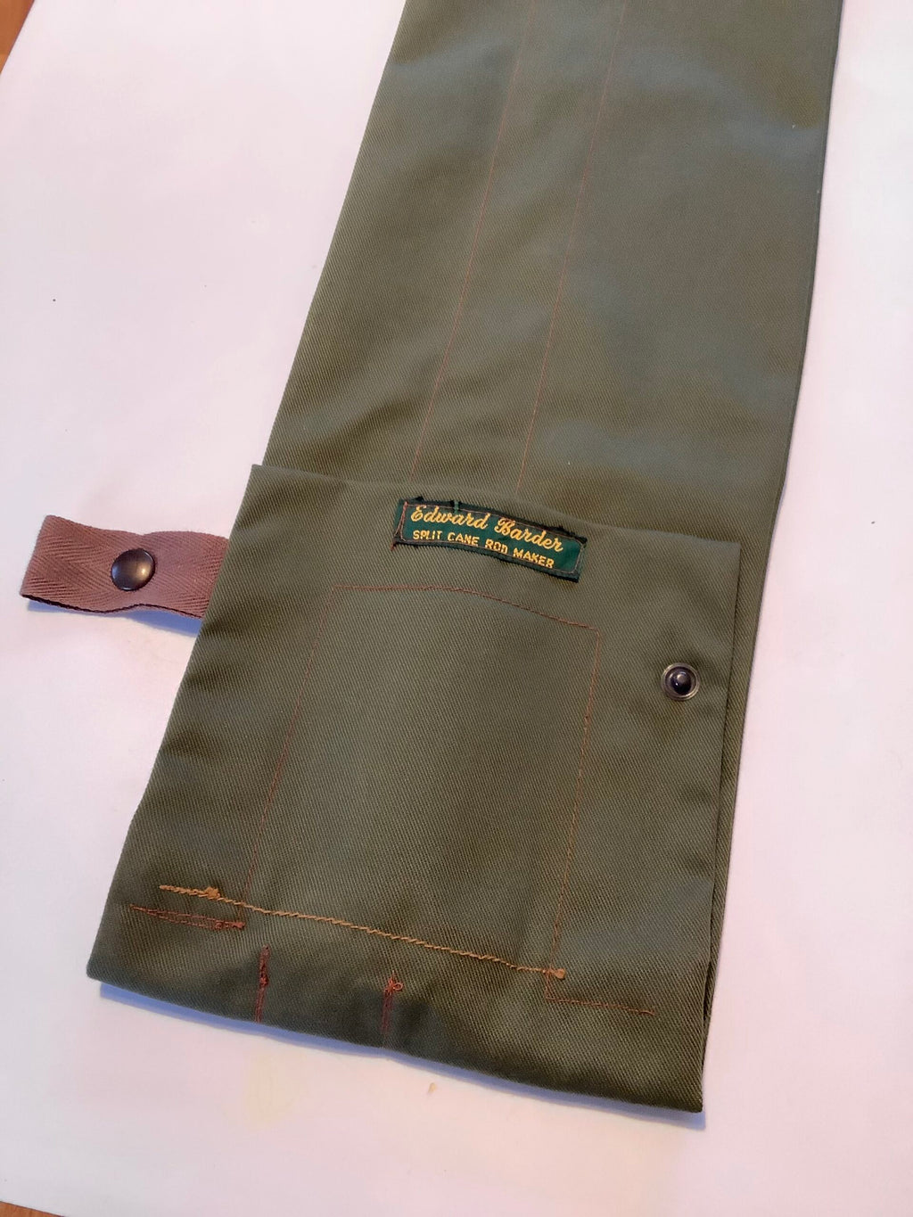 Edward Barder three piece Rod Bag as New