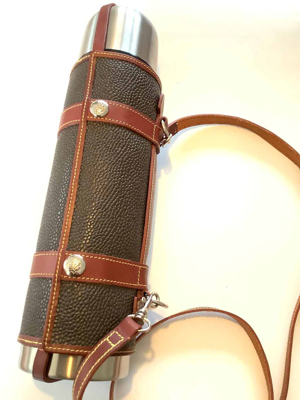 Mulberry of England Scotch Grain Flask Carrier