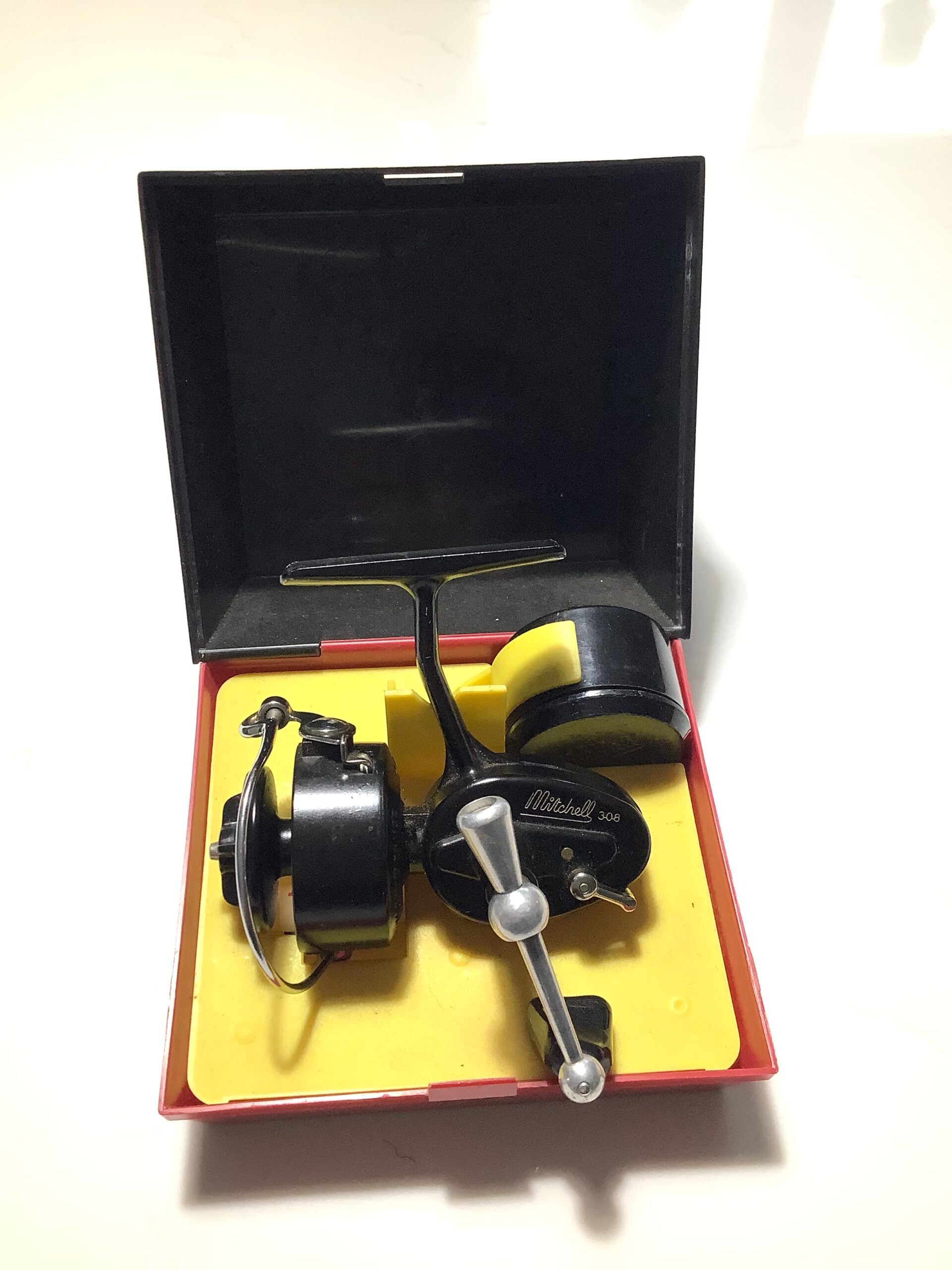 Vintage Boxed Mitchell 308 Fixed spool Reel