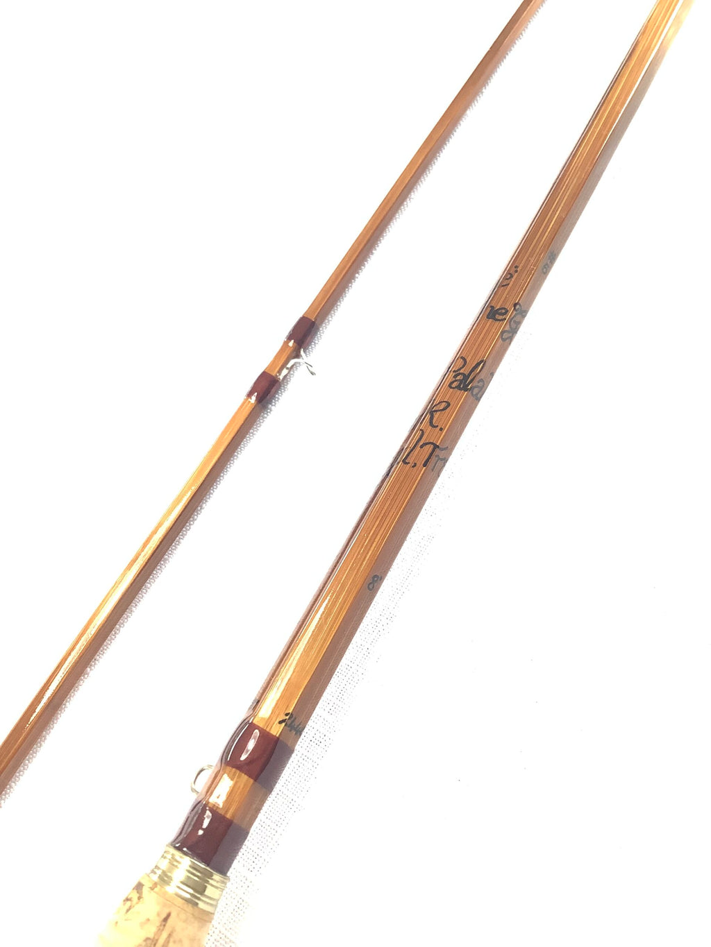 Rare HARDY BROS “ THE GLADSTONE” Hand Built Cane 8ft Fly Rod
