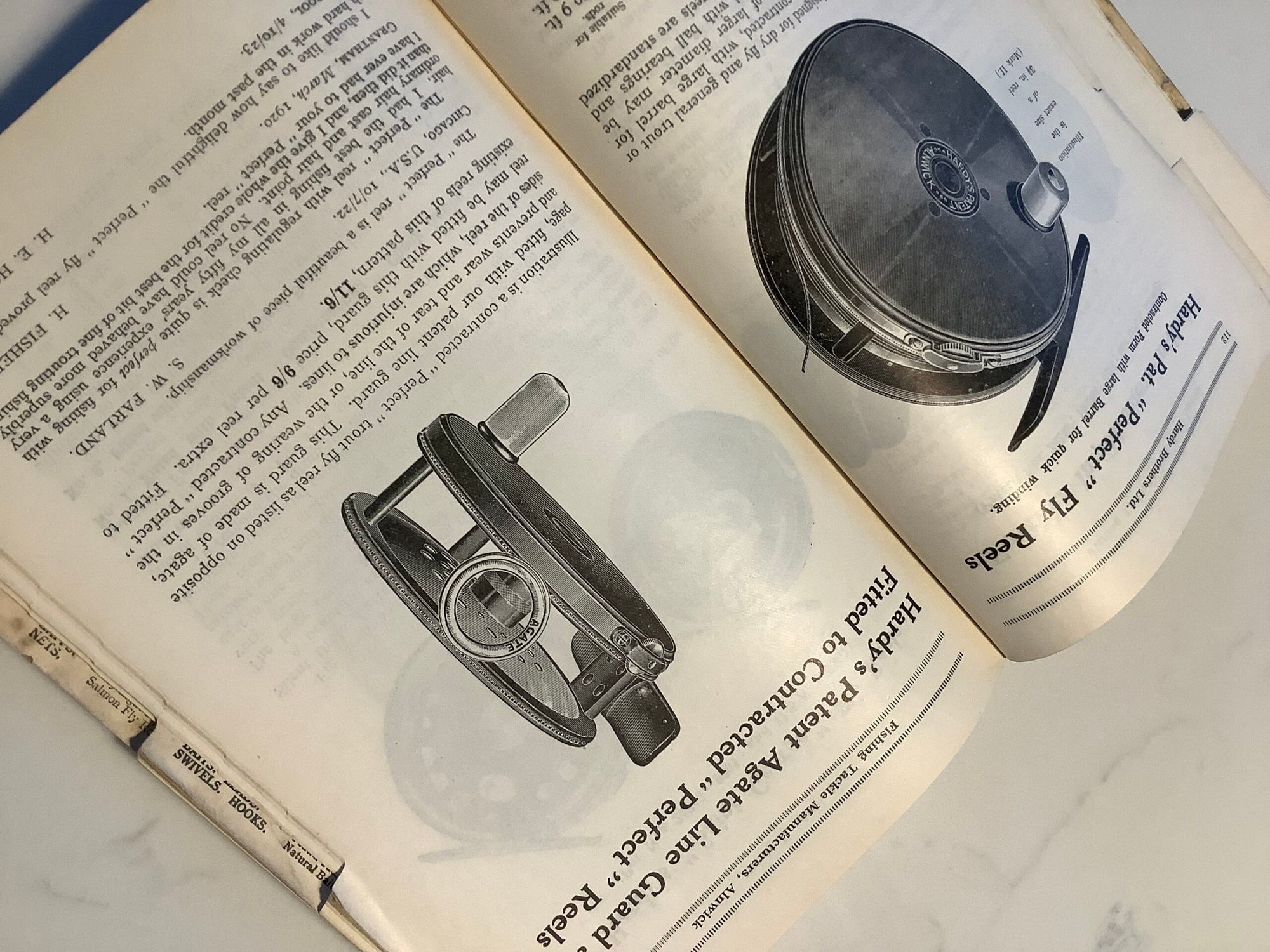 Antique 1924 HARDY BROS ANGLERS GUIDE